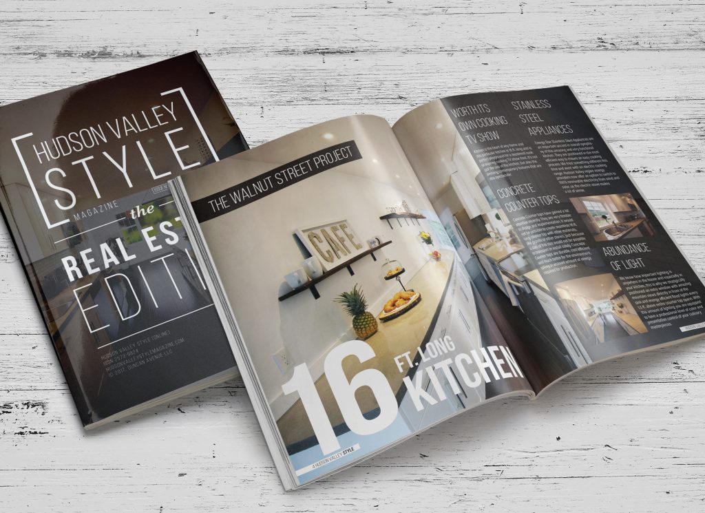 Duncan Avenue’s Walnut Street (New Windsor) Project featured in Hudson Valley Style Magazine
