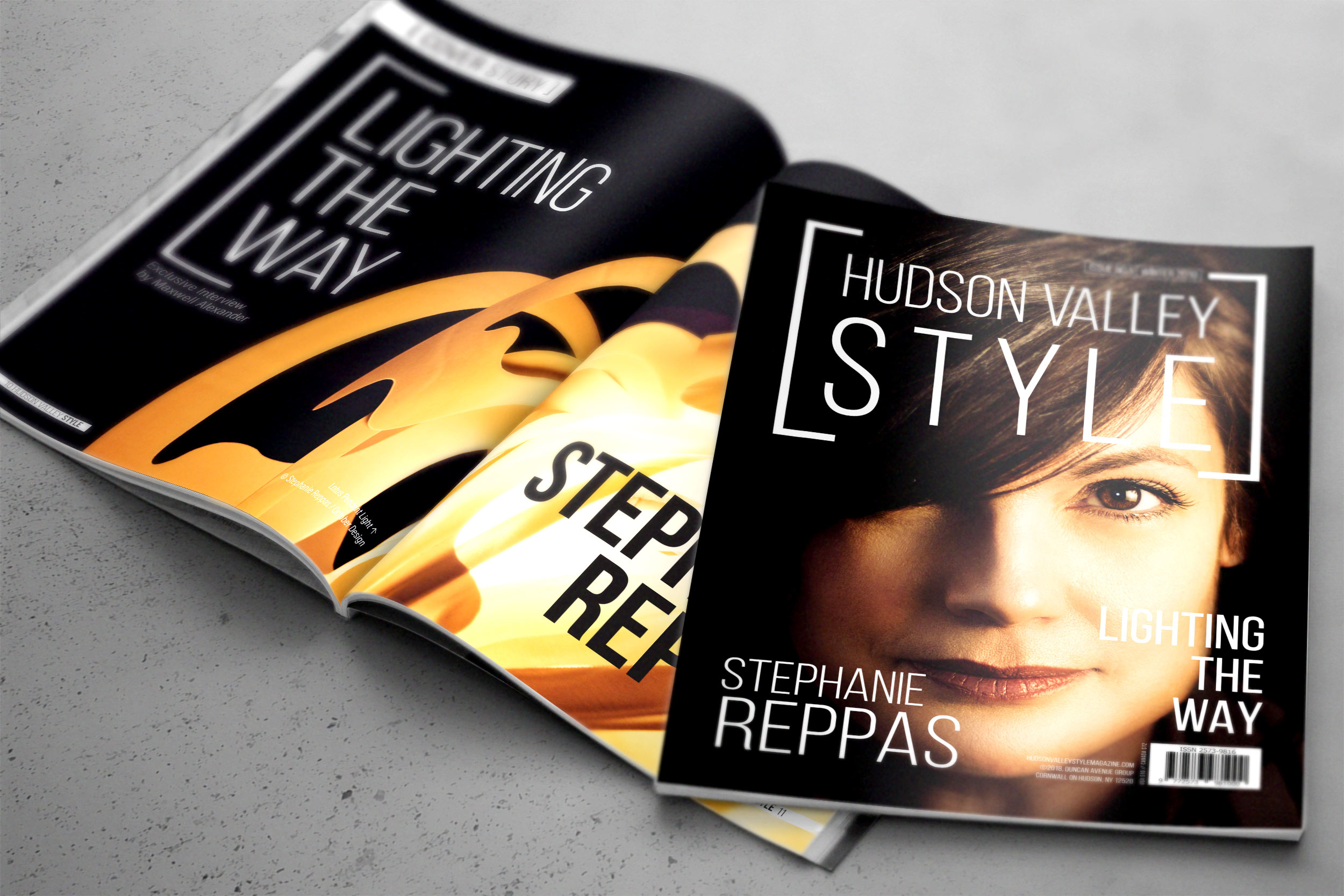 Hudson Valley Style Magazine - Issue No.5 - Stephanie Reppas -Lighting the Way 2018