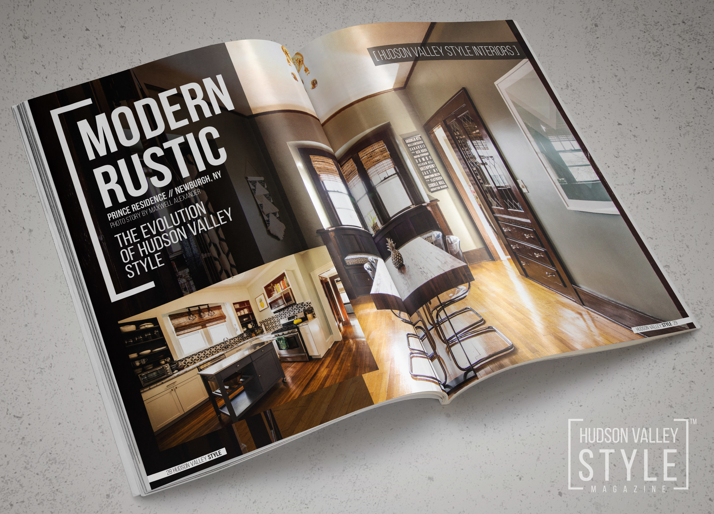 Hudson Valley Style Magazine Spring 2018 Issue Preview - Modern Rustic