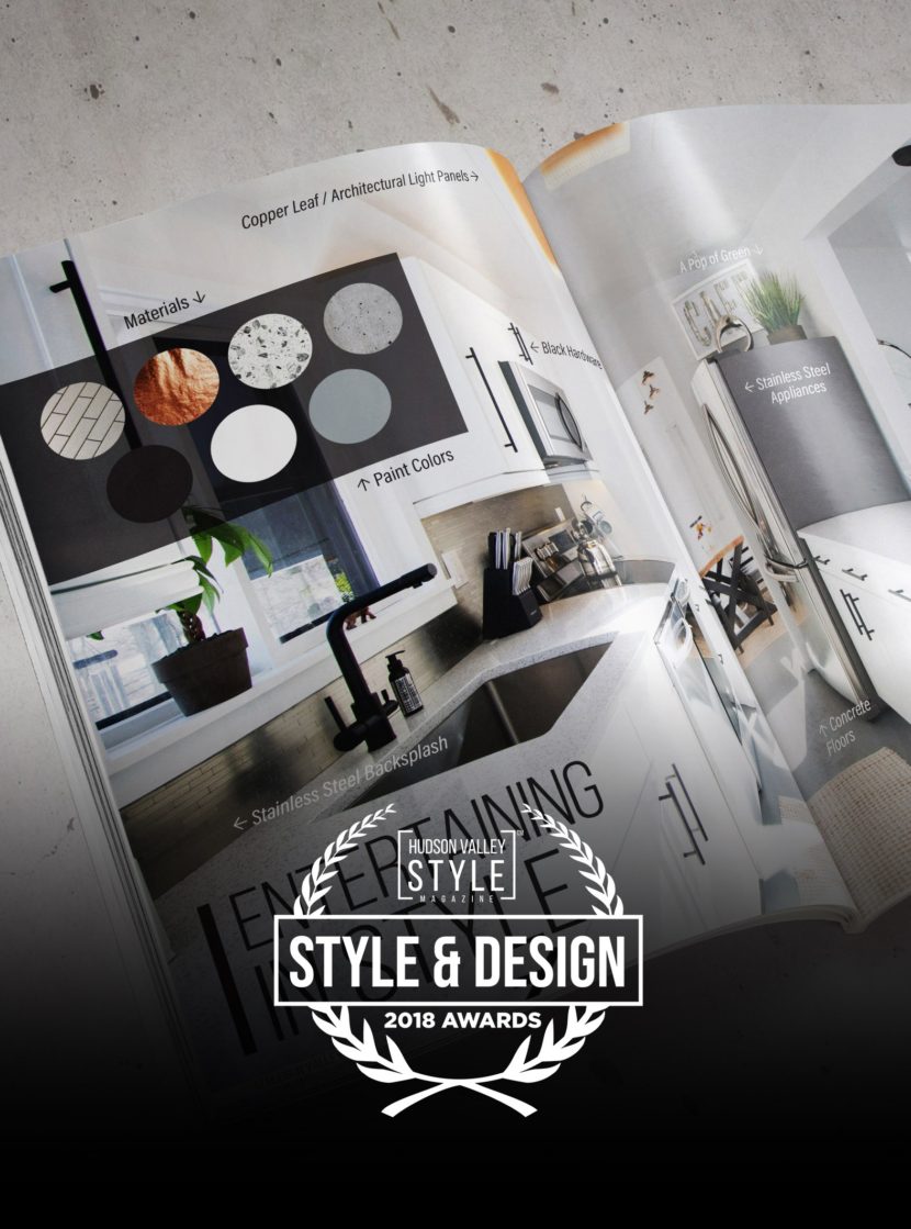 2018 Hudson Valley Style Magazine Awards Nomination: Villa 9W by Duncan Avenue Design Studio