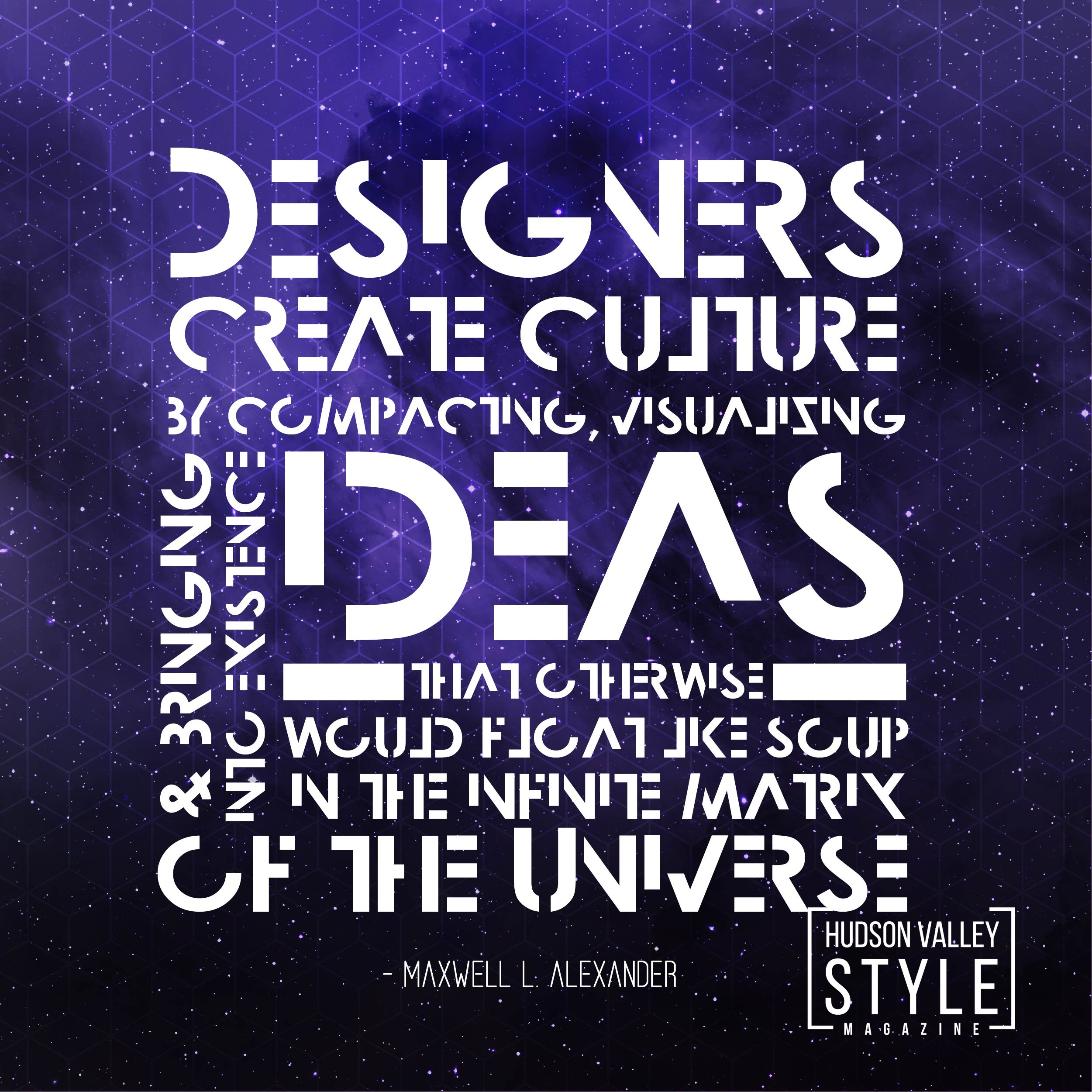 The Cosmic Intelligence of Design – Visual Essay by Maxwell L. Alexander