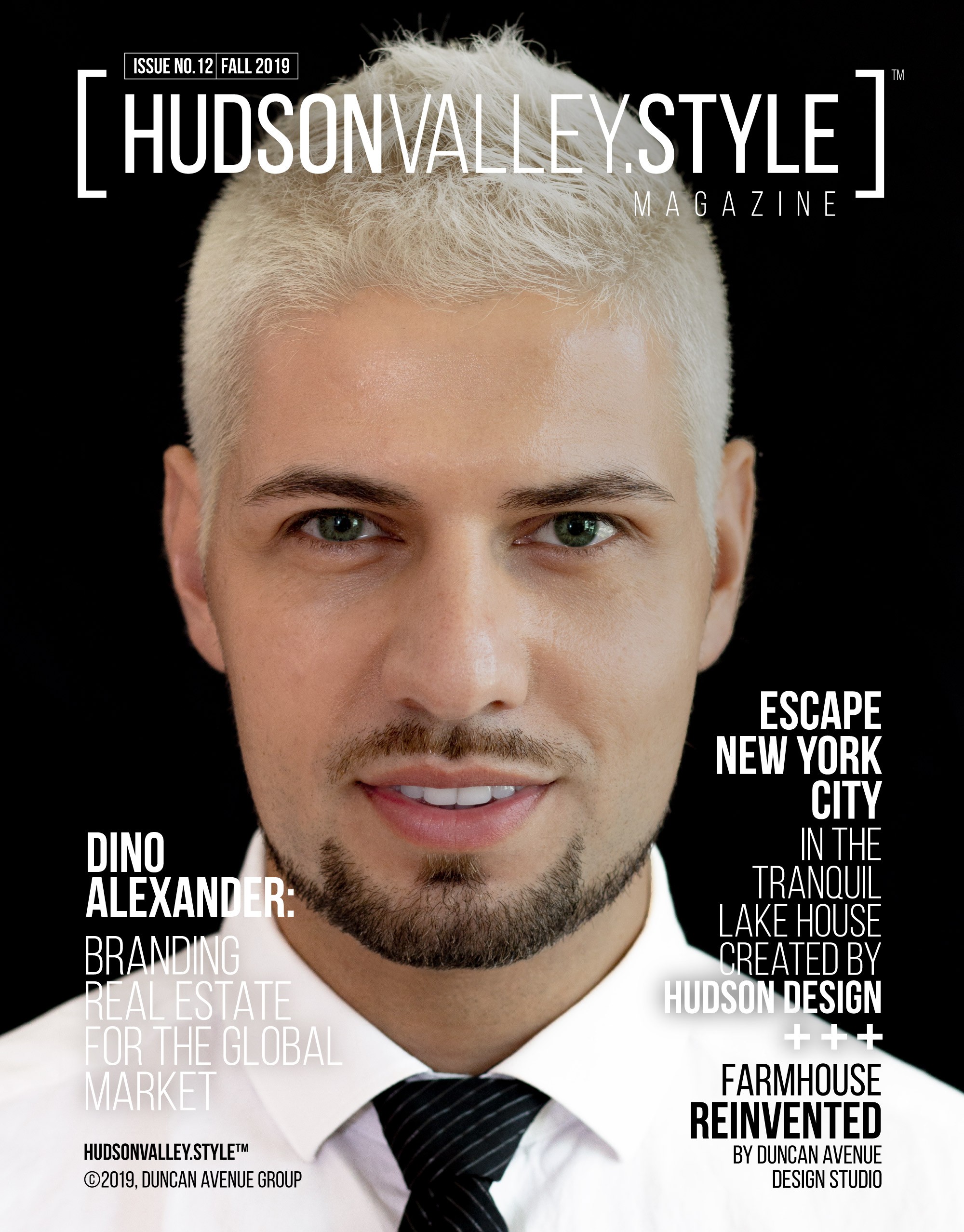 Hudson Valley Style Magazine - Fall 2019 Cover - Dino Alexander