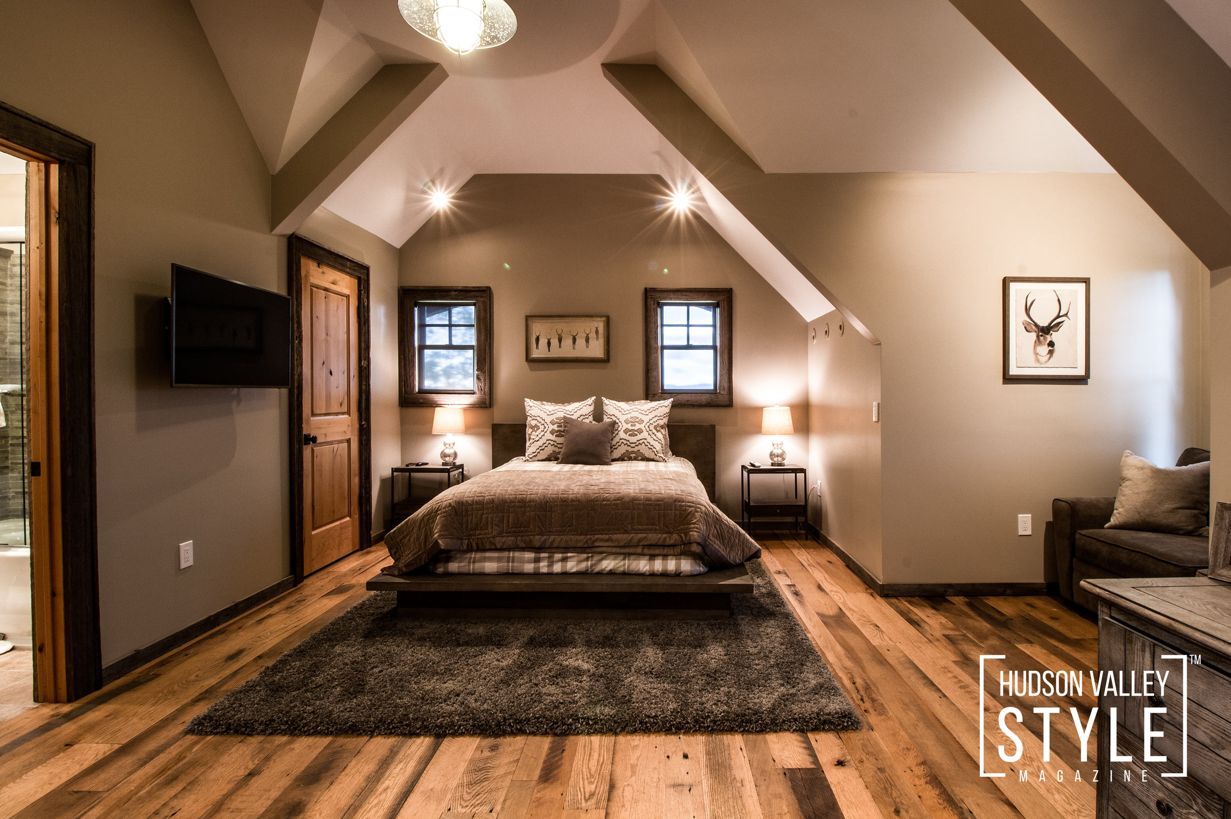 Luxurious Hunter’s Cabin in Catskill Mountains – Photo Story by Maxwell Alexander - Duncan Avenue Photography Studio - Hudson Valley Real Estate Photography