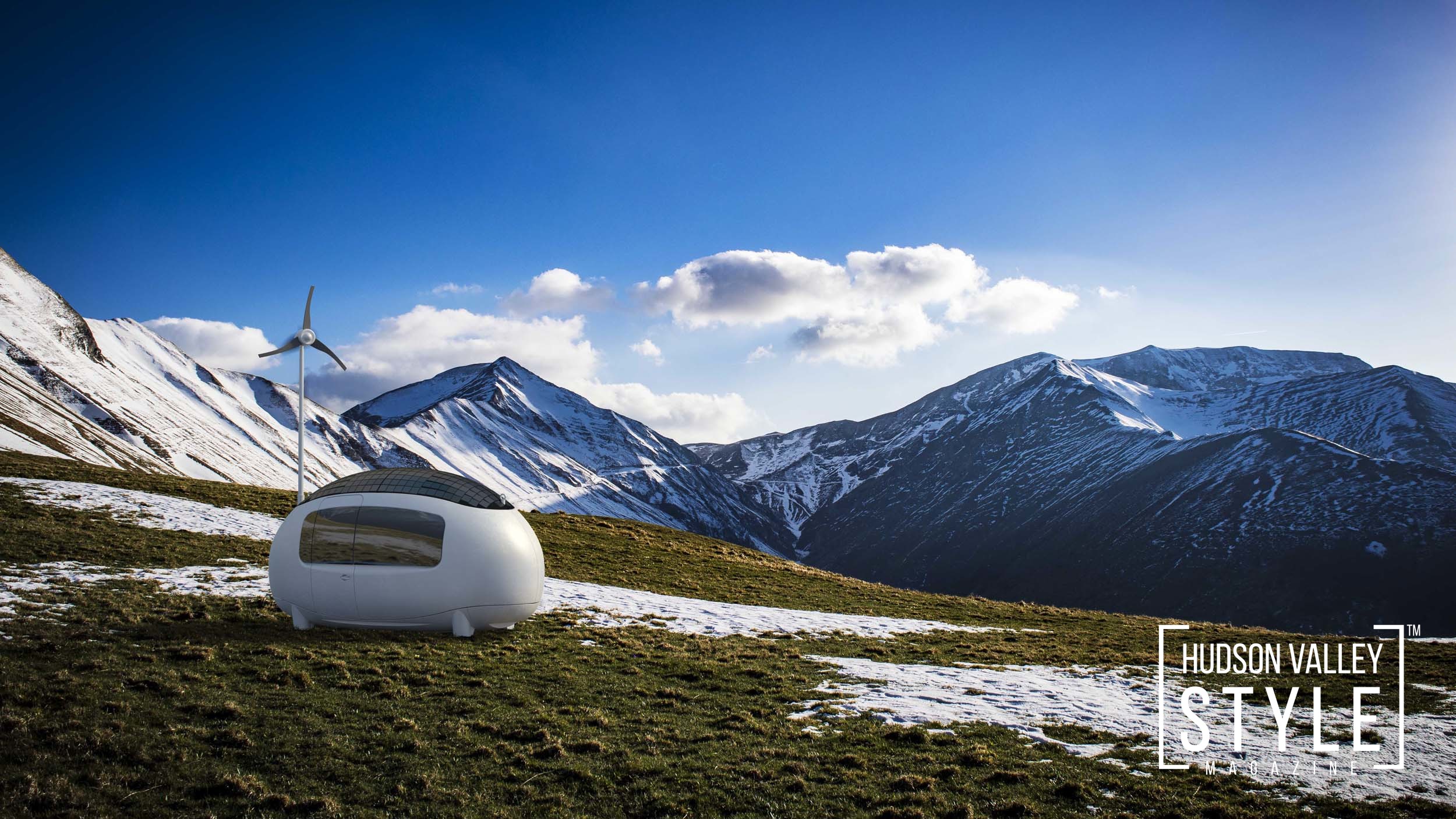 Could European EcoCapsule become a Solution of the Housing Crisis in the United States? Photography © Ecocapsule Holding