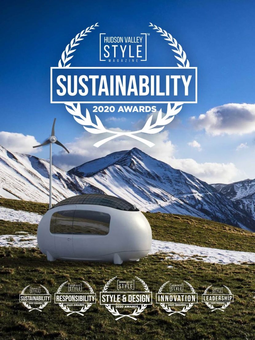 2020 Hudson Valley Style Magazine Awards Nomination: EcoCapsule - Sustainable off-grid micro-home - Sustainability and Social Responsibility