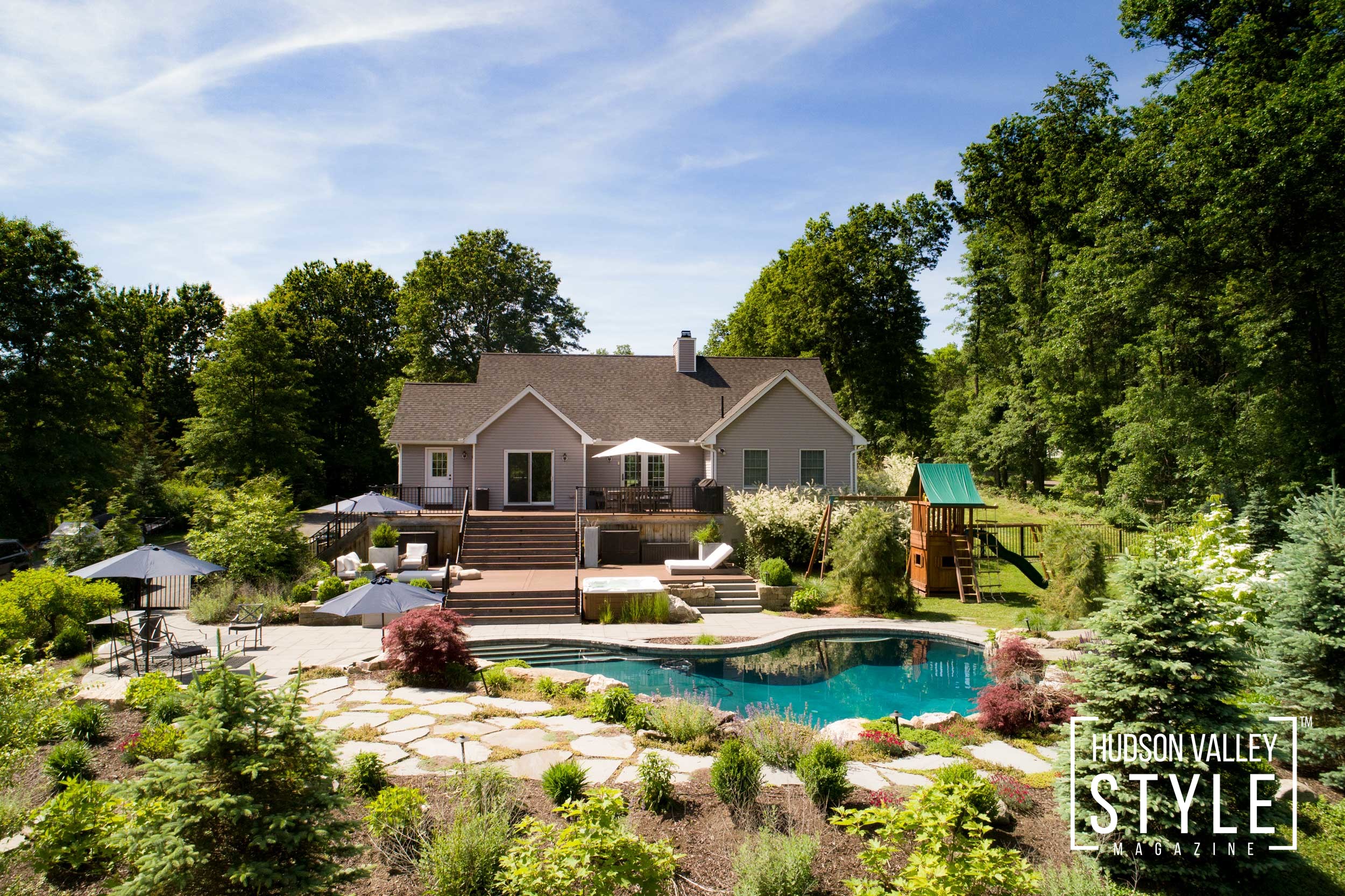 Luxury Summer Paradise with Heated Pool and Organic Garden, right here in the Hudson Valley
