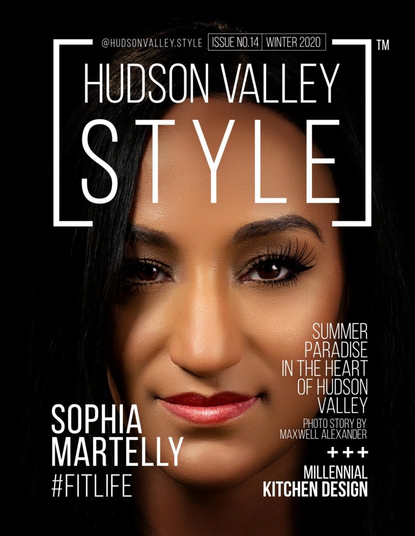 Cover Story with Fitness Trainer Sophia Martelly - Winter 2020 Edition of the Hudson Valley Style Magazine