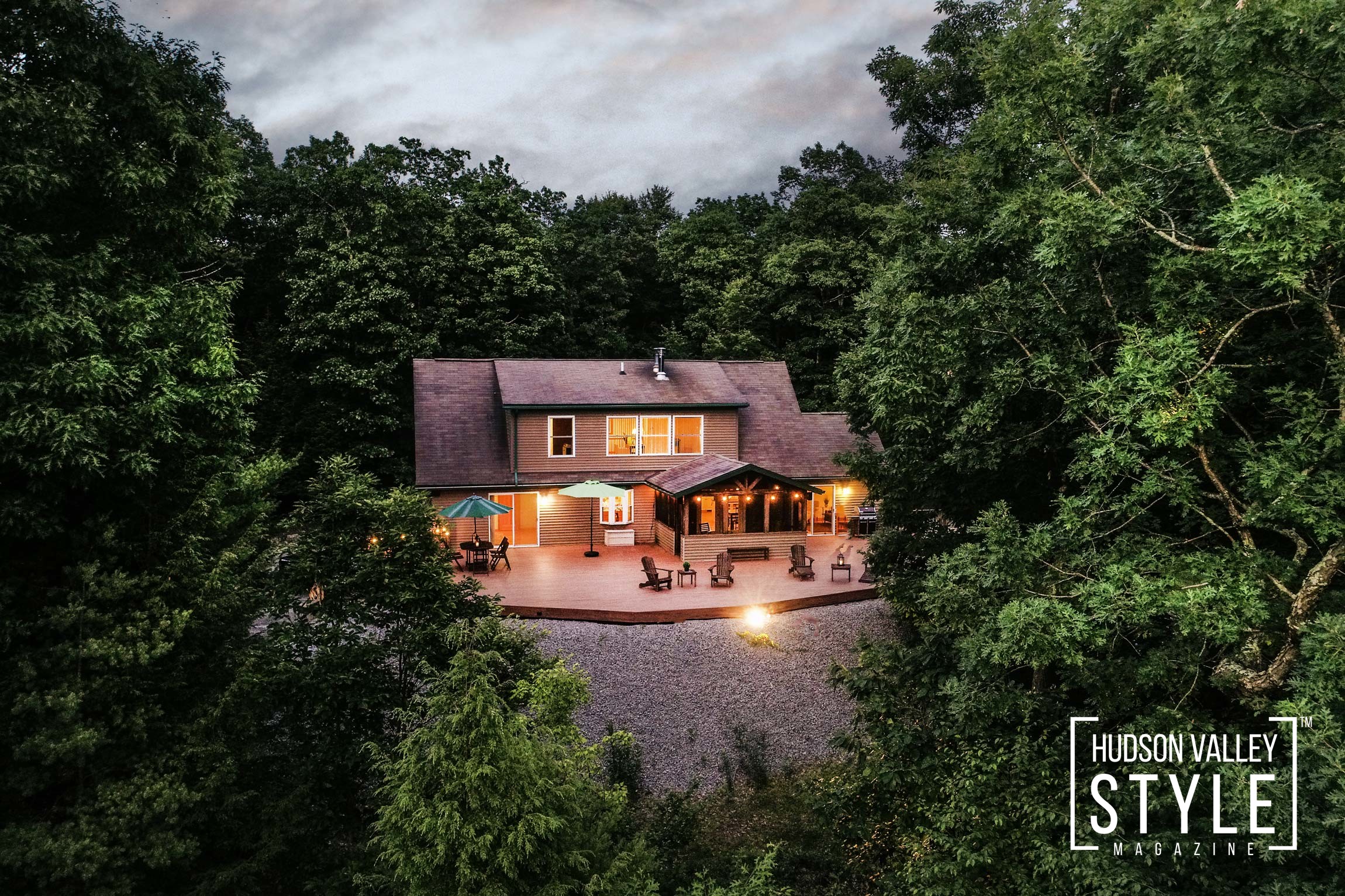 Villa Tondo - Luxury Vacation Home in Hudson Valley's Town of Saugerties Community