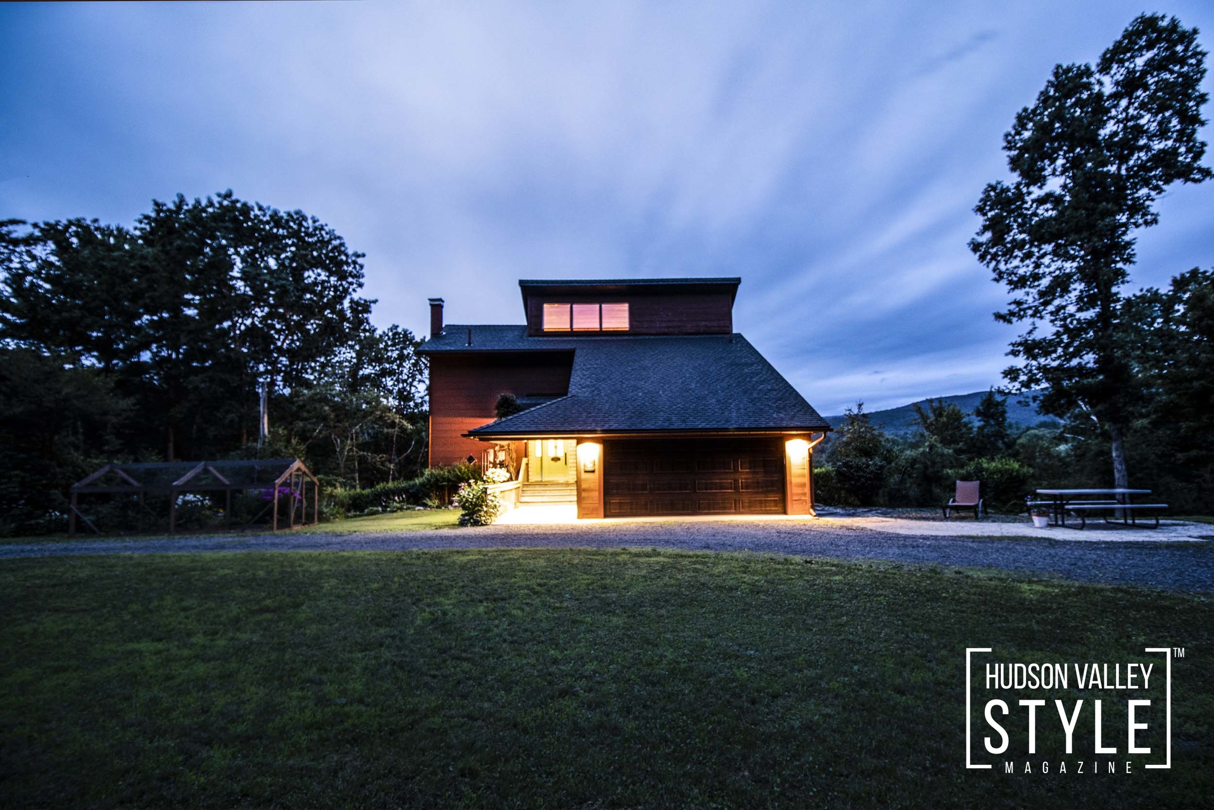 Villa Ashokan - Catskills - Take Me There! Story and Photography by Maxwell Alexander, Editor-in-Chief, Hudson Valley Style Magazine