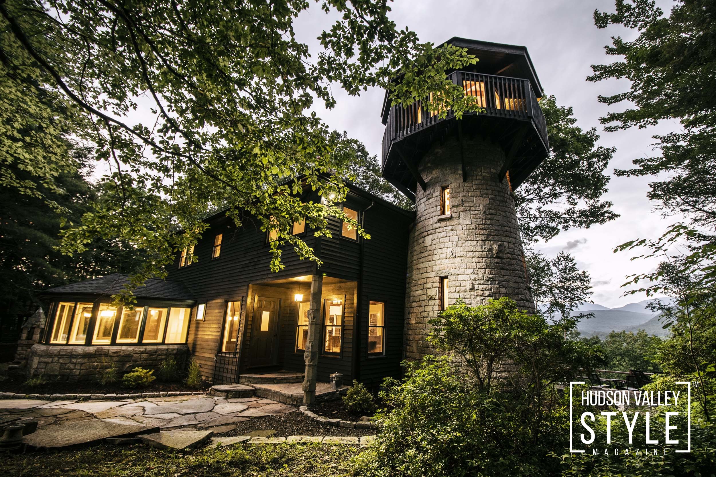 Woodstock Tower House – Photo Story by Hudson Valley Photographer Maxwell Alexander exclusively for the Hudson Valley Style Magazine