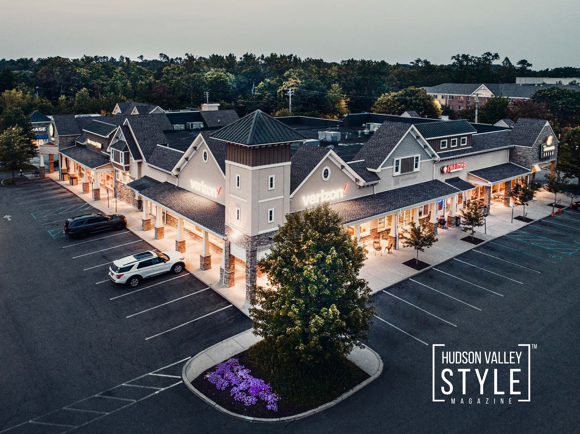 Commercial Real Estate Photography Project in Fishkill, NY - Twilight Photography - Aerial Drone Photography - HDR Photography - Duncan Avenue Studios, New York - Hudson Valley