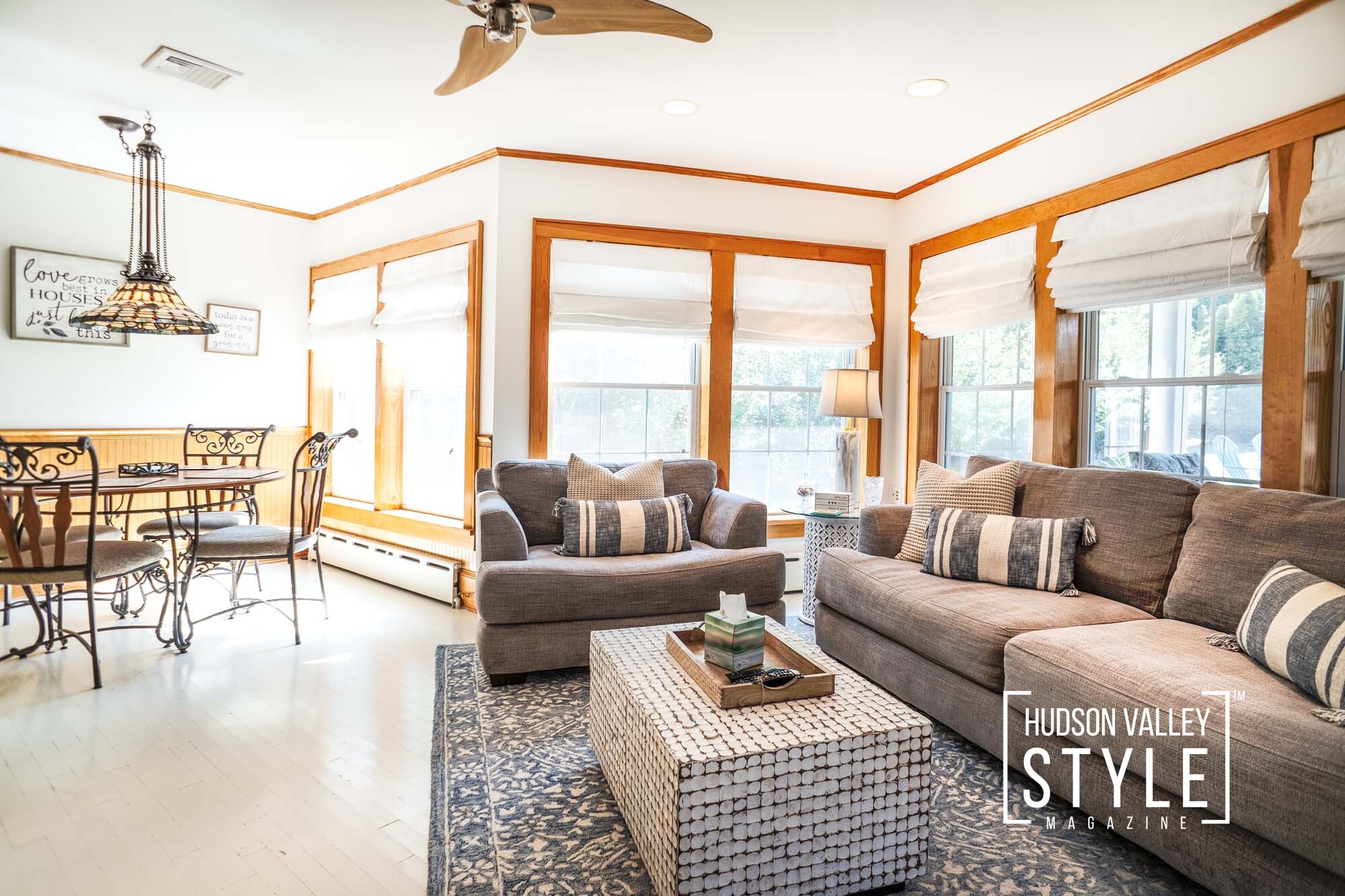 Beautiful and Cozy Hudson Valley Home for Sale just a Block away from the Hudson River and Chelsea, NY Yacht Club – Real Estate Photography by Duncan Avenue Studios