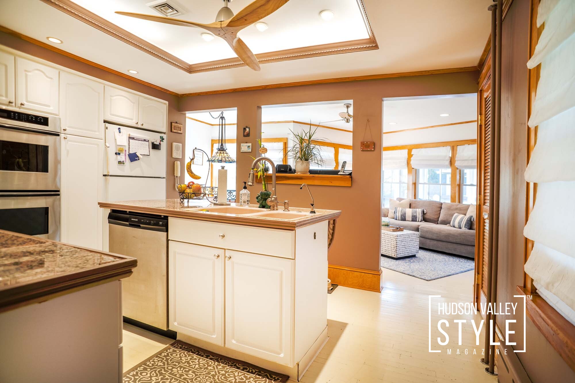 Beautiful and Cozy Hudson Valley Home for Sale just a Block away from the Hudson River and Chelsea, NY Yacht Club – Real Estate Photography by Duncan Avenue Studios