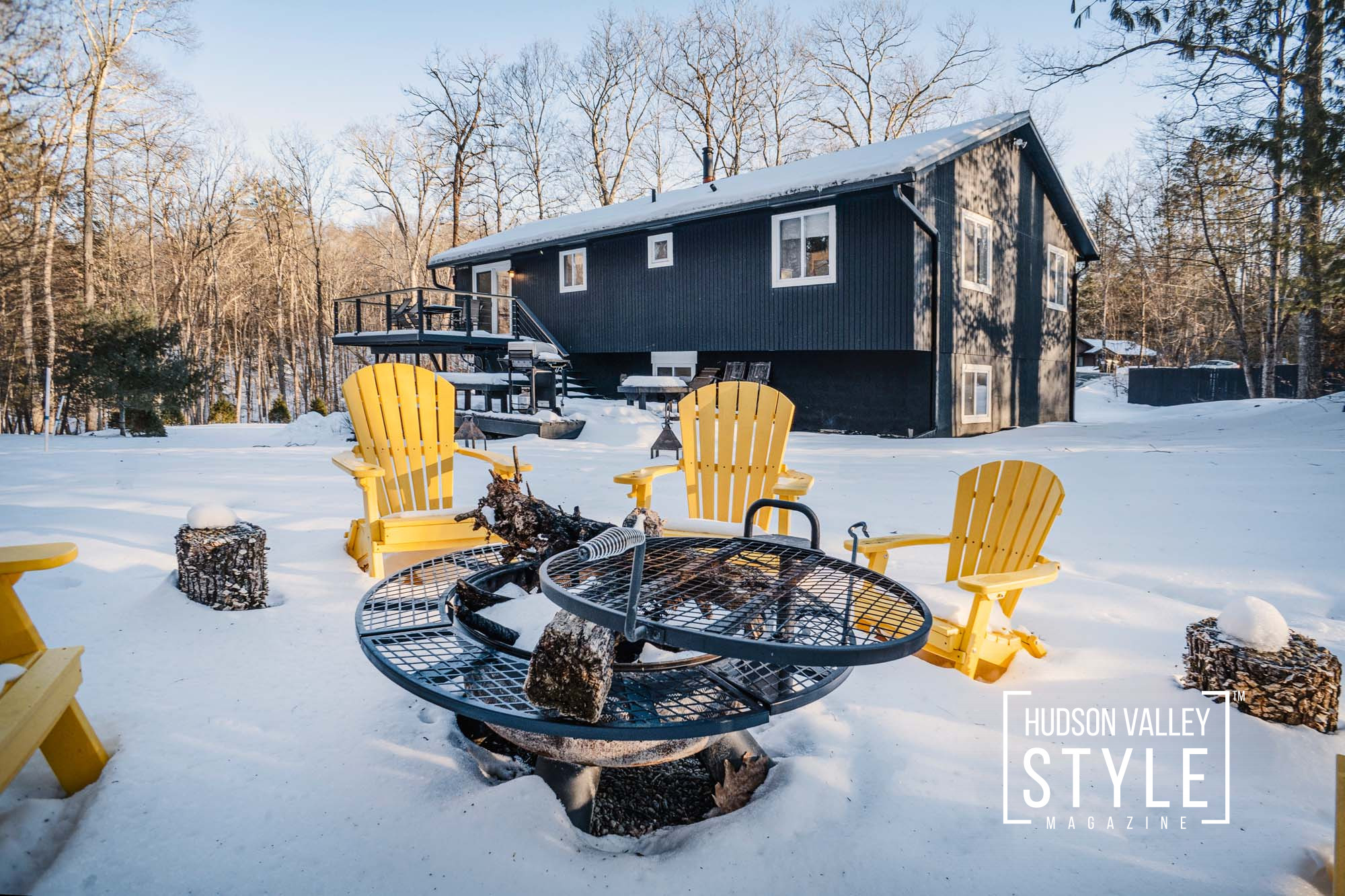 You Can Experience this Vacation Home on Airbnb Before You Buy It – Upstate Home for Sale 