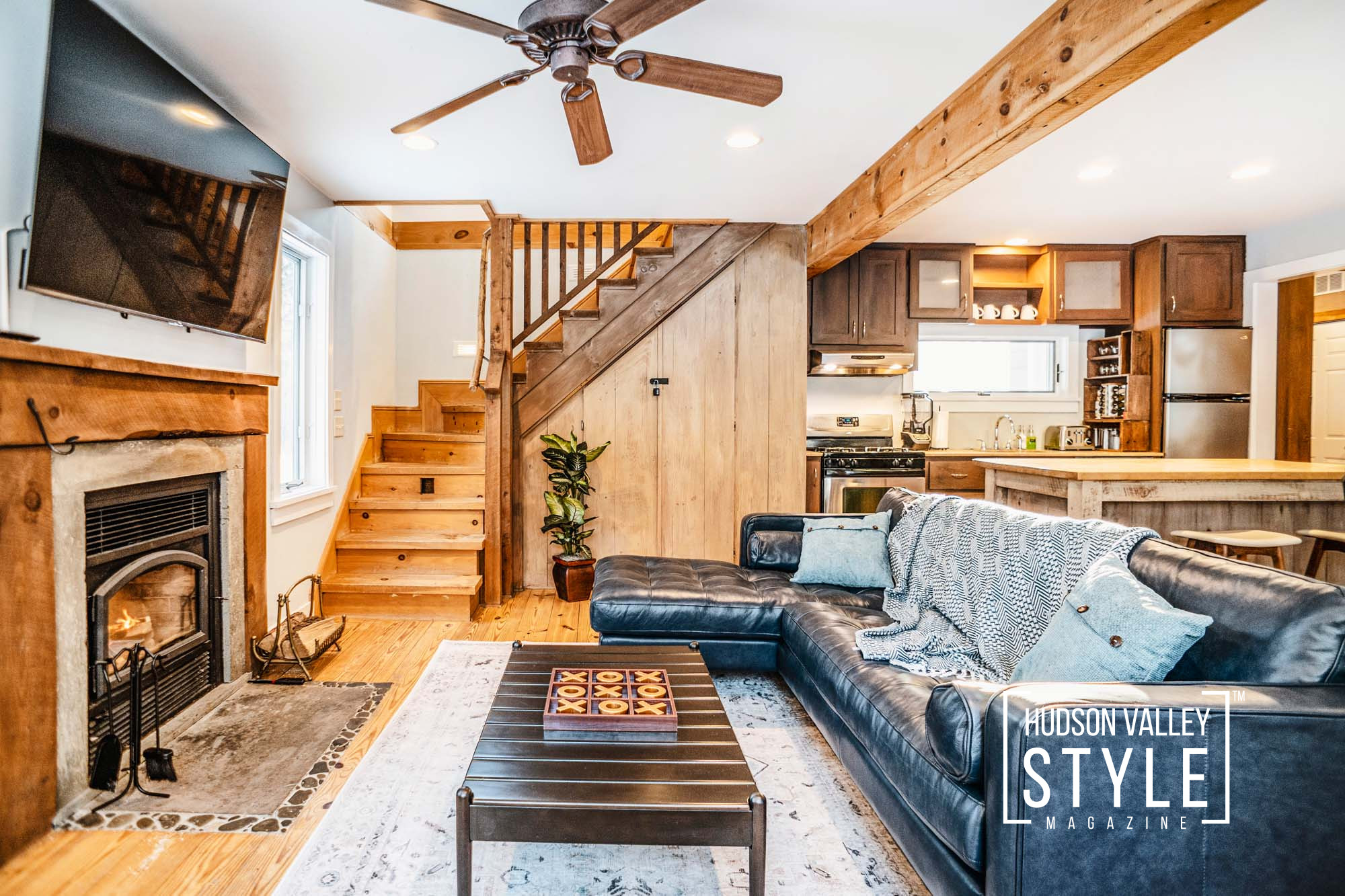 Hudson Valley Getaway – Rustic Cabin in the Shawangunk Mountains | Hudson Valley Style Magazine Airbnb Tour | Photography by ALLUVION Media – Duncan Avenue Studios