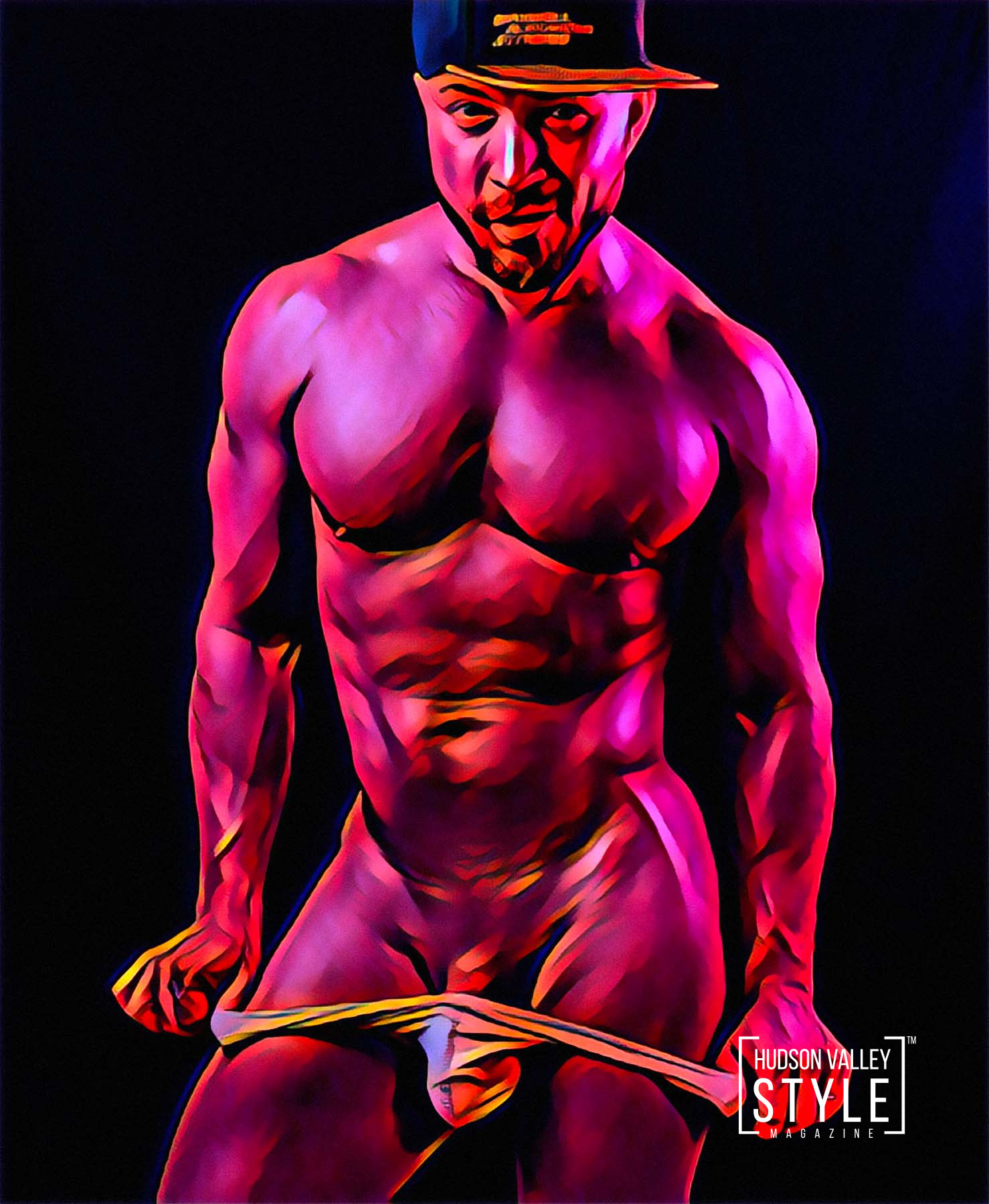 Meet Maxwell Alexander, the Hot New NFT Artist to Follow – LGBTQ Art – Queer Art – Homoerotic Art – Gay Art – Digital Painting – NFT Collectible © 2022 MAXWELL ALEXANDER