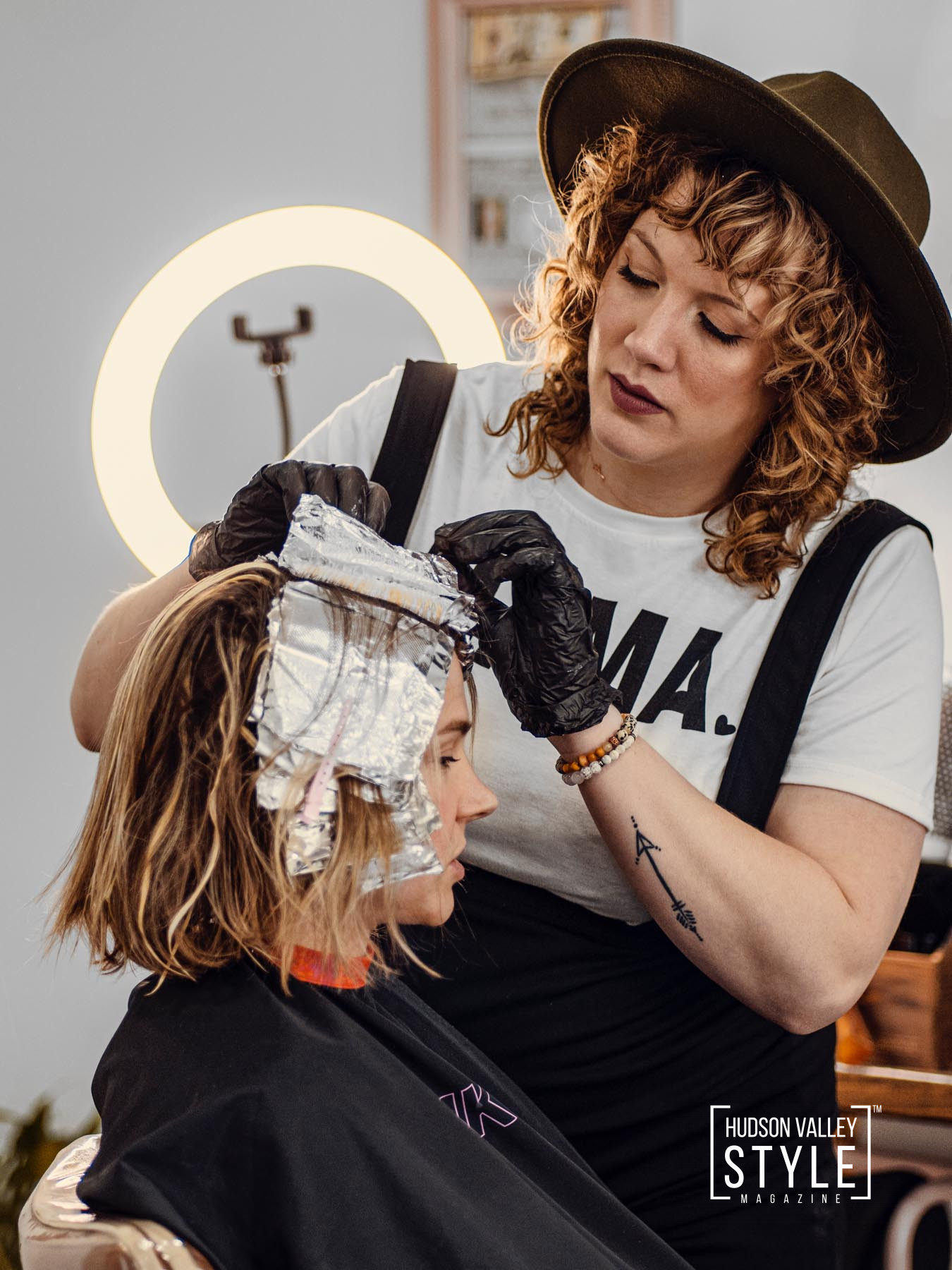 Exclusive Interview with Hairstylist Brittany Perry – Owner the Live Free & Dye Hair Salon in Poughkeepsie, NY – Interview and Photography by Maxwell Alexander, EIC, Hudson Valley Style Magazine
