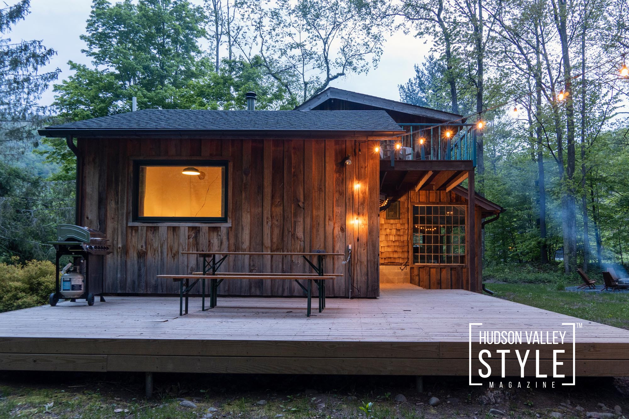 Discover Chic Modern Rustic Airbnb Cabin by the Stony Clove Creek in Catskills – Airbnb Photography by Maxwell Alexander / ALLUVION MEDIA – Hudson Valley
