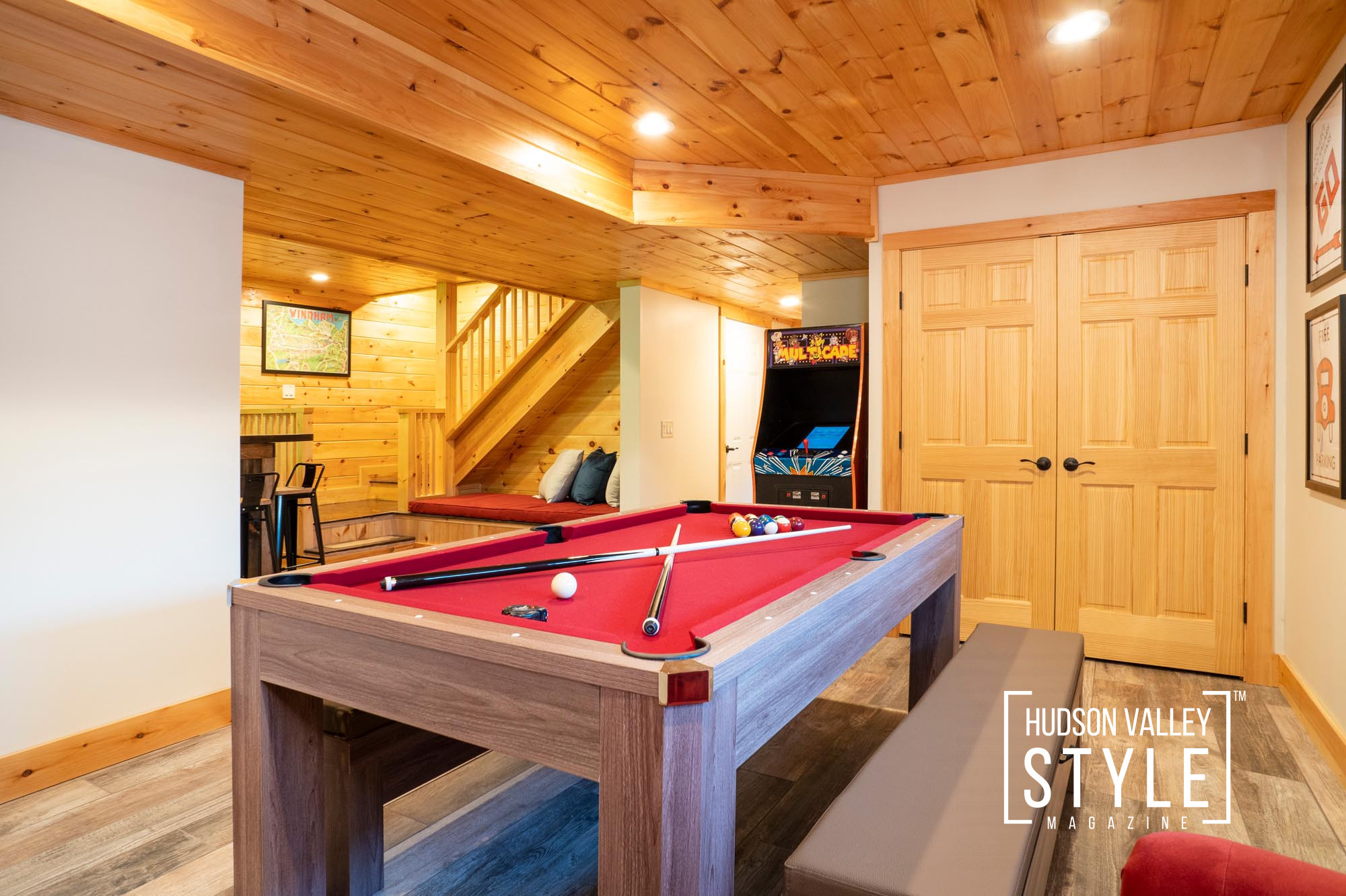 Welcome to the Stunning Airbnb Log Cabin with a Hot Tub, Mountain Views and just Minutes Away from Windham – Presented by Alluvion Vacation Rental Management – Airbnb Photography by ALLUVION MEDIA