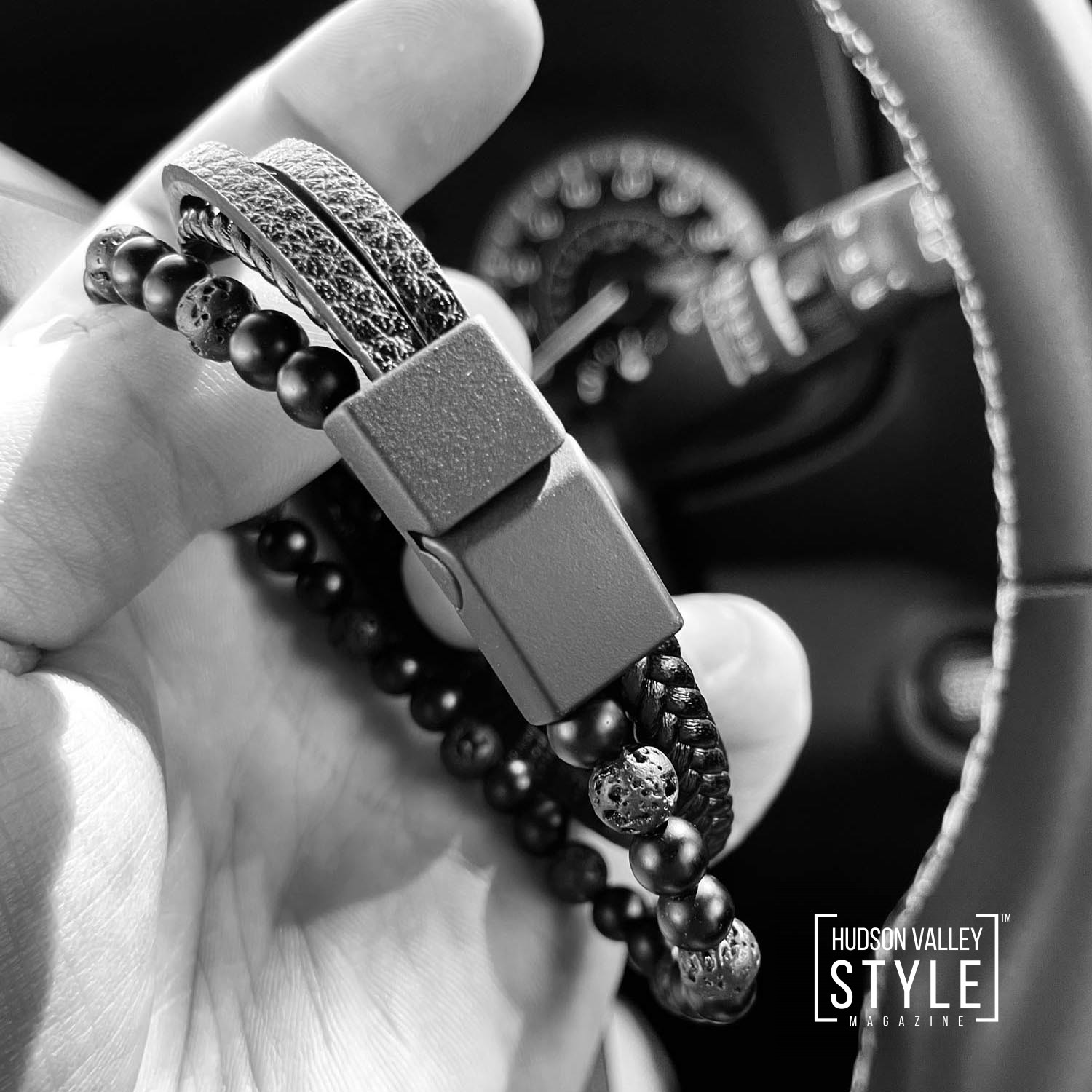 The HARD NEW YORK Guide to Styling Leather Bracelets for Men