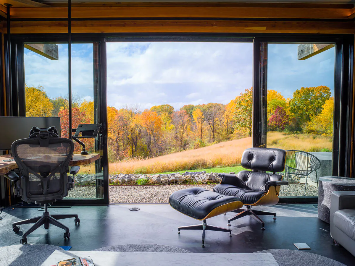 Take a Peek Inside Wander Hudson Woods, an Incredible Glass House in Upstate New York