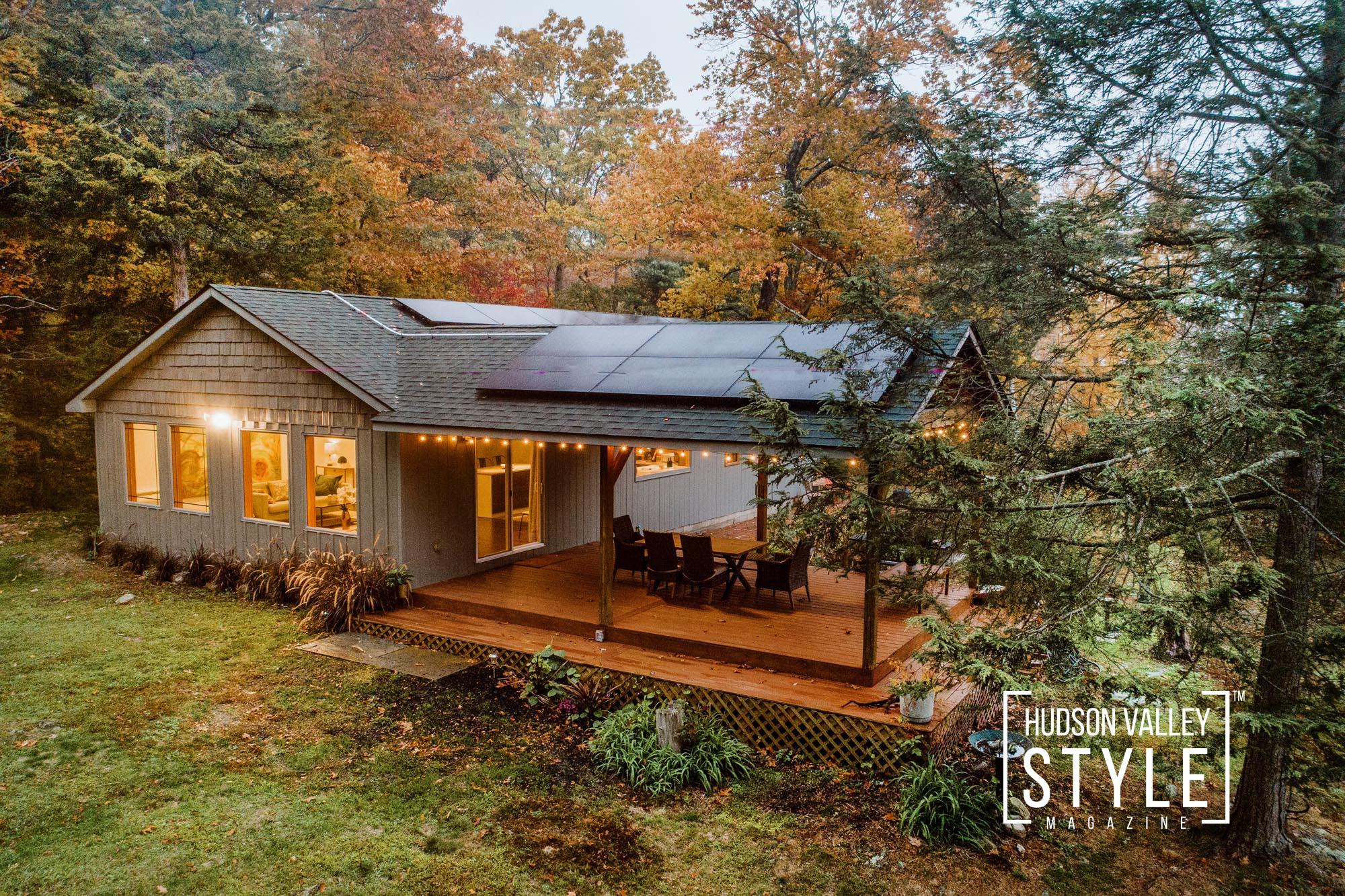Fall in Love with Nature at This Breathtaking Airbnb Cabin – Airbnb Photography by Alluvion Media – Presented by Alluvion Vacations – The Best Airbnb Rentals in the Hudson Valley and Catskills