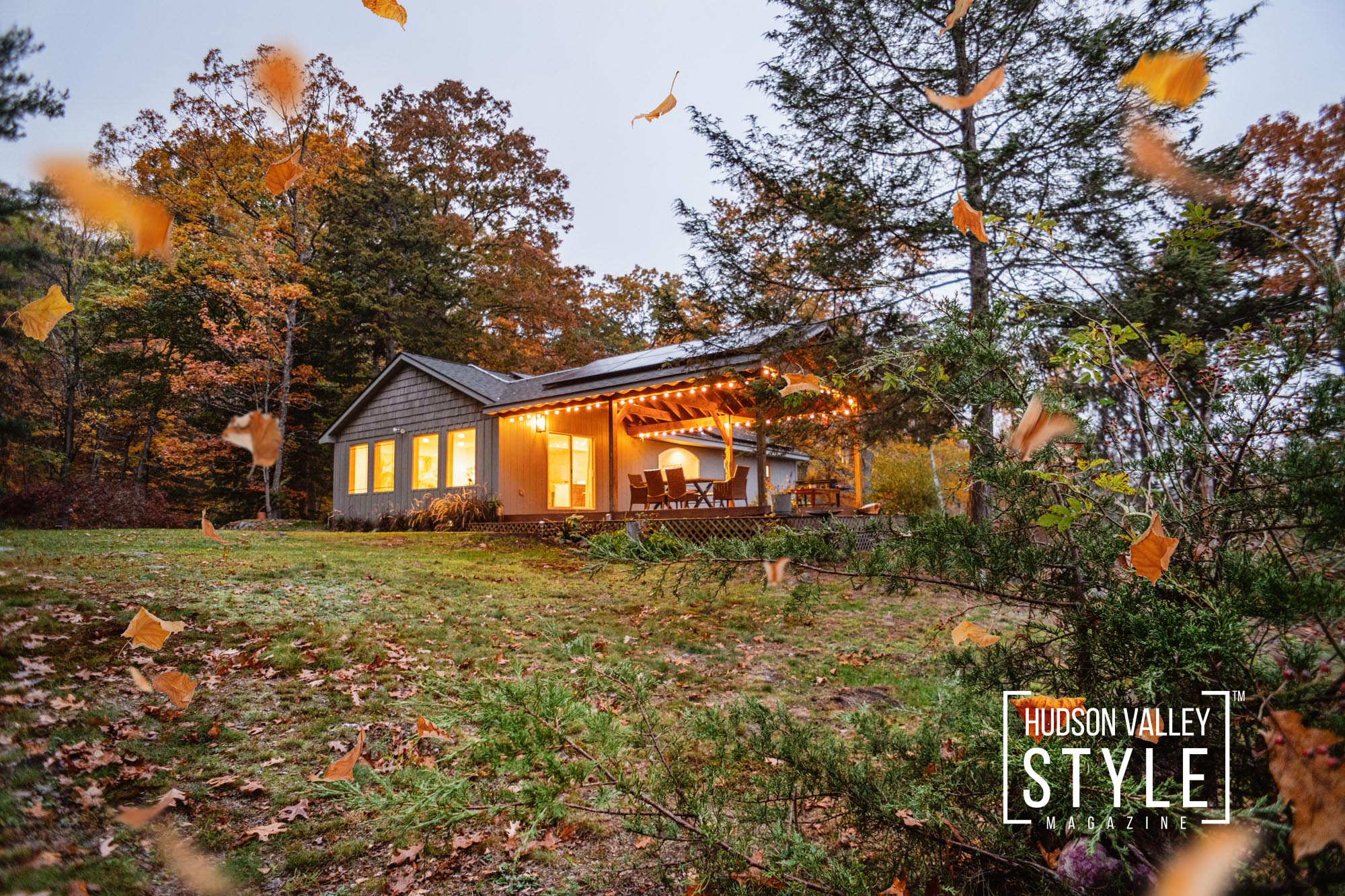 Fall in Love with Nature at This Breathtaking Airbnb Cabin – Airbnb Photography by Alluvion Media – Presented by Alluvion Vacations – The Best Airbnb Rentals in the Hudson Valley and Catskills