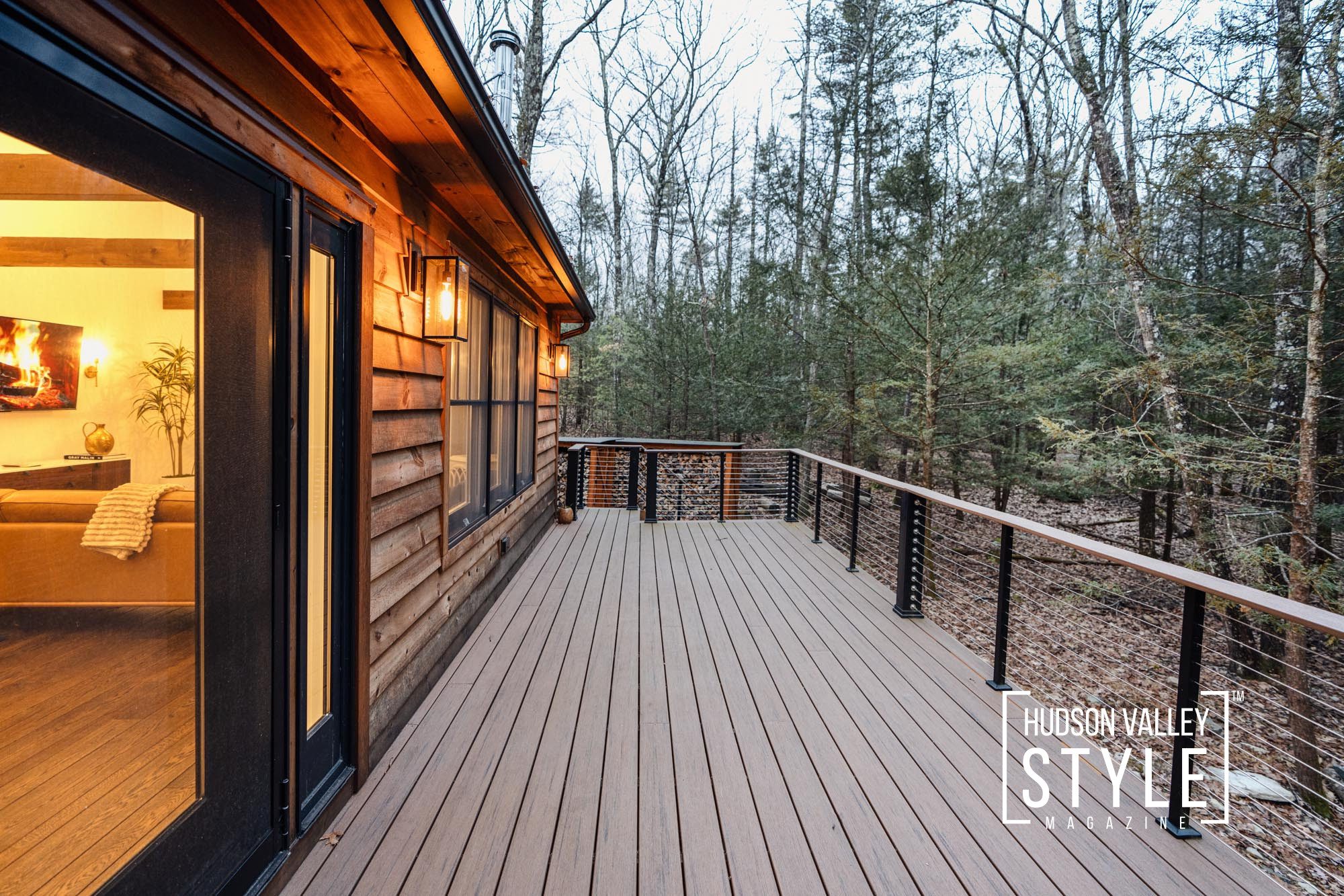 Airbnb Photographer Maxwell Alexander’s Exceptional Experience at a Modern Rustic Cabin in the Catskill Mountains