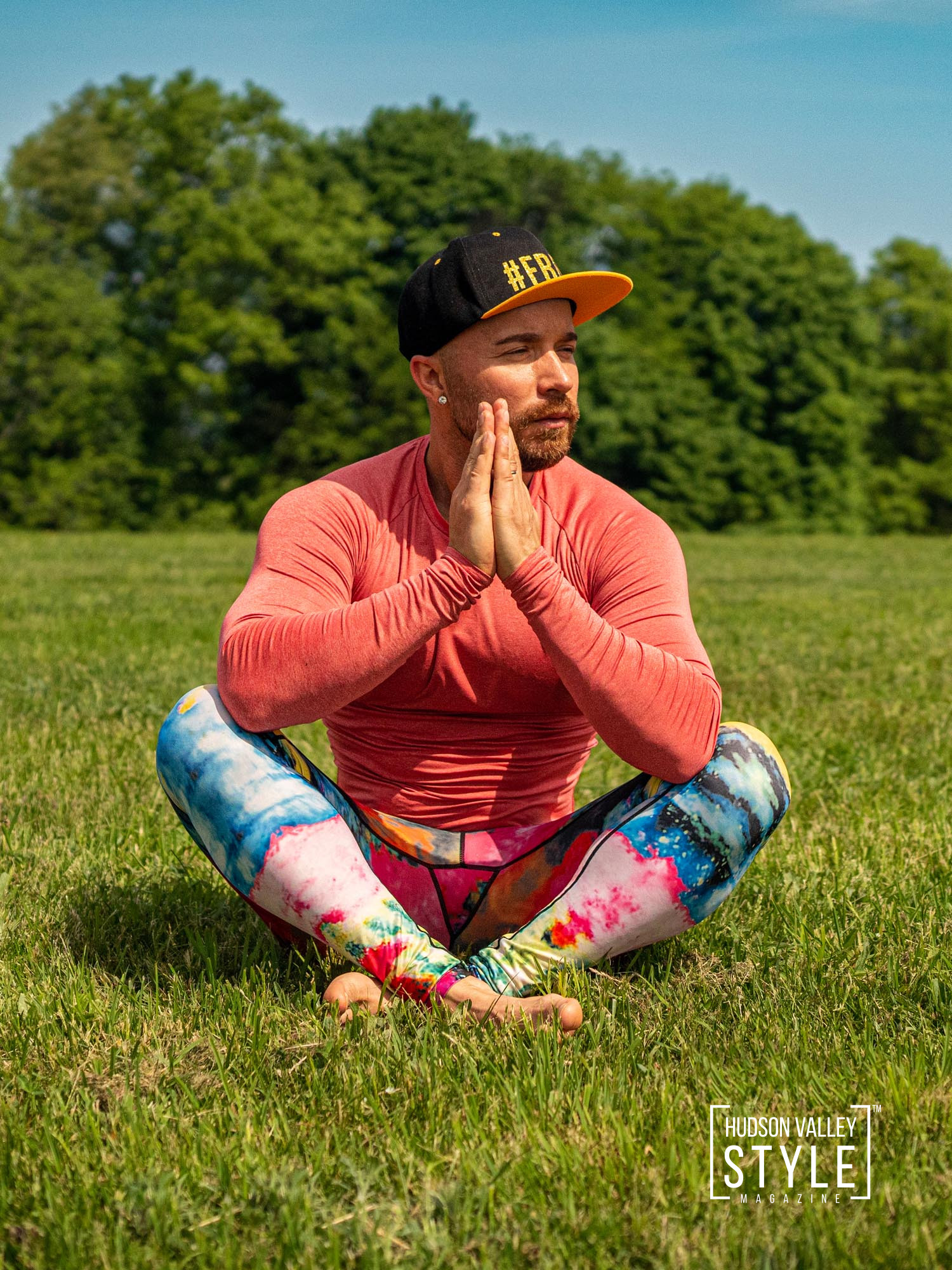 Embrace the Serenity: A Free Self-Paced Outdoor Yoga Class in the Beautiful Hudson Valley – Fitness Photography by Duncan Avenue Studios – By Maxwell Alexander, Fitness Model, Certified Fitness Trainer, Bodybuilding, and Sports Nutrition Coach