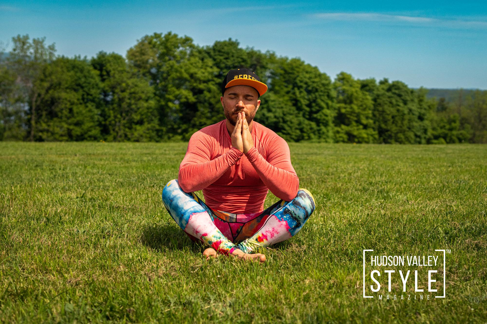 Embrace the Serenity: A Free Self-Paced Outdoor Yoga Class in the Beautiful Hudson Valley – Fitness Photography by Duncan Avenue Studios – By Maxwell Alexander, Fitness Model, Certified Fitness Trainer, Bodybuilding, and Sports Nutrition Coach