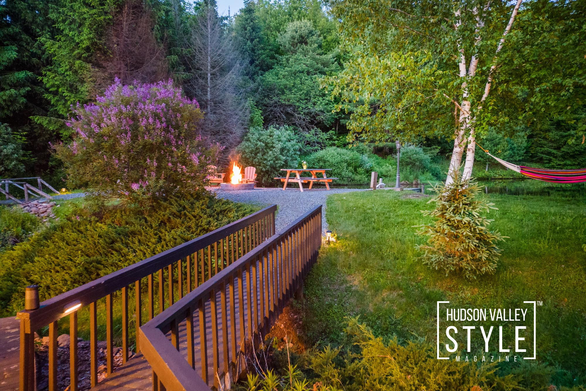 Discover The Pond Life: Summer Nights Under the Stars at the Catskills Farmhouse – Presented by Alluvion Vacations – Airbnb Photography by Alluvion Media