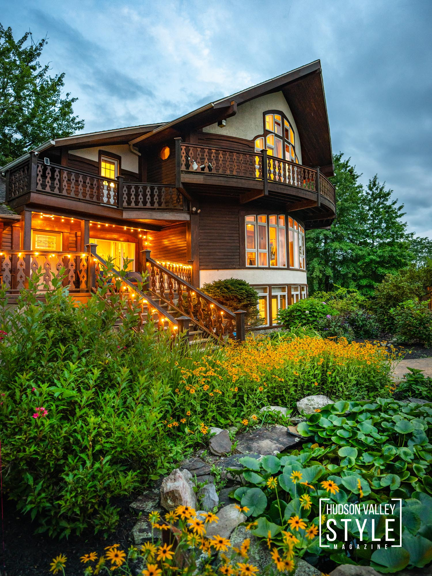 A Mystical Evening in Hudson Valley: Maxwell Alexander's Captivating Photoshoot at the Shawangunk Chalet in Gardiner, NY – Presented by Alluvion Vacations – Photography by Maxwell Alexander for Alluvion Media
