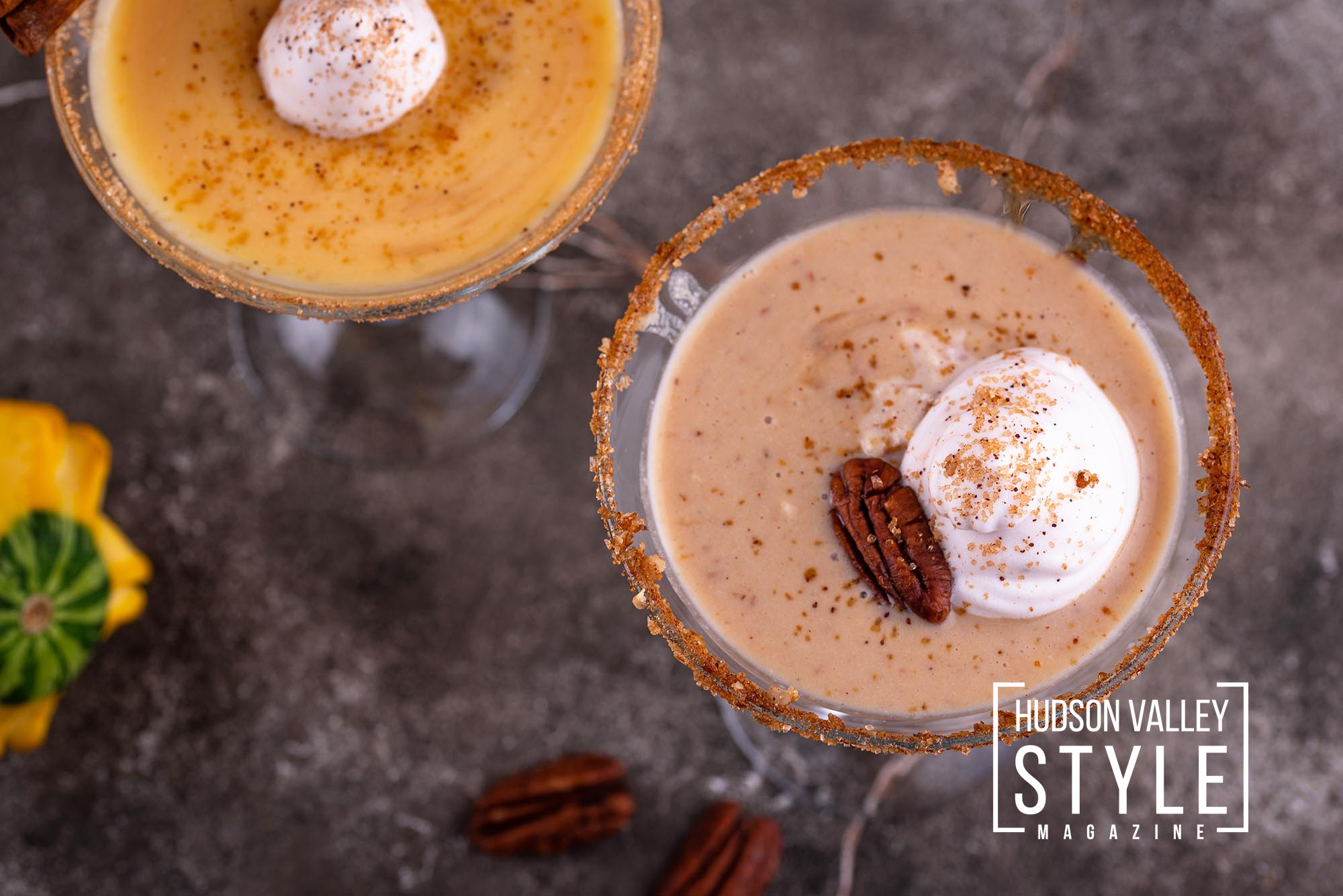 Fall Mixology in the Hudson Valley: The Creamy Pumpkin-Pecan Martini and More! – Presented by Alluvion Vacations – The Best Airbnb Getaways in the Hudson Valley and Catskills