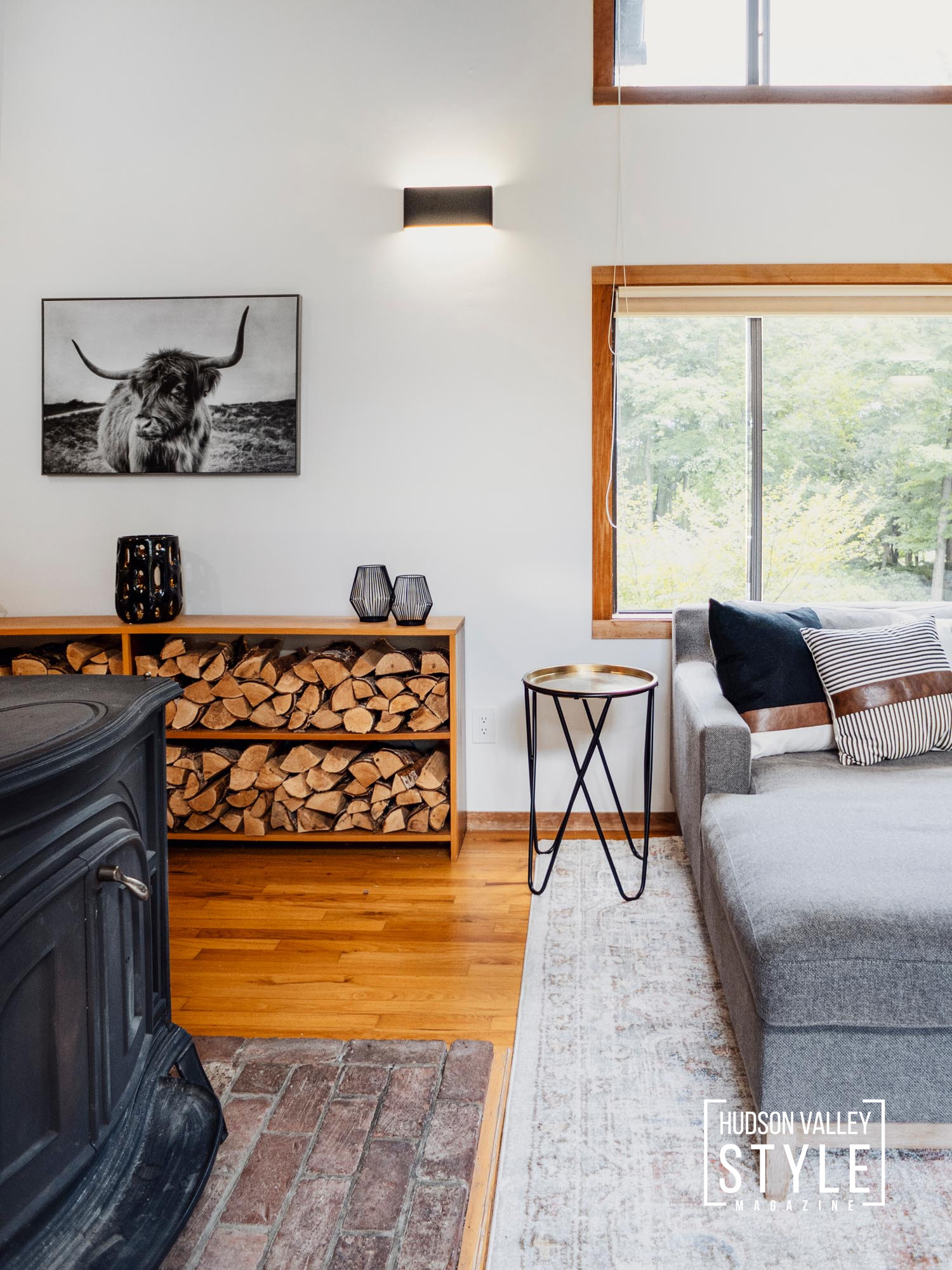 The Perfect Blend of Rustic and Modern: Your Ideal Hudson Valley Style Winter Getaway Cabin in Warwick, NY – Presented by Alluvion Vacations