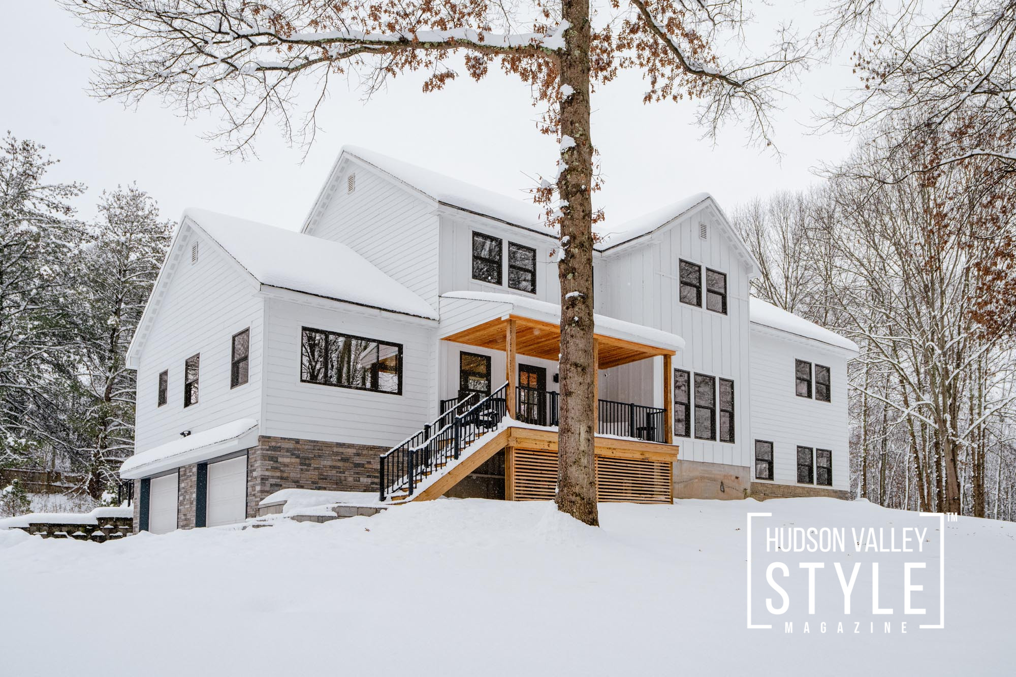 Embracing the Hudson Valley's Winter Wonderland: Where Modern Meets Cozy at Farmhouse Airbnbs in Upstate, NY – Presented by Alluvion Vacations - Nature Photography by Maxwell Alexander