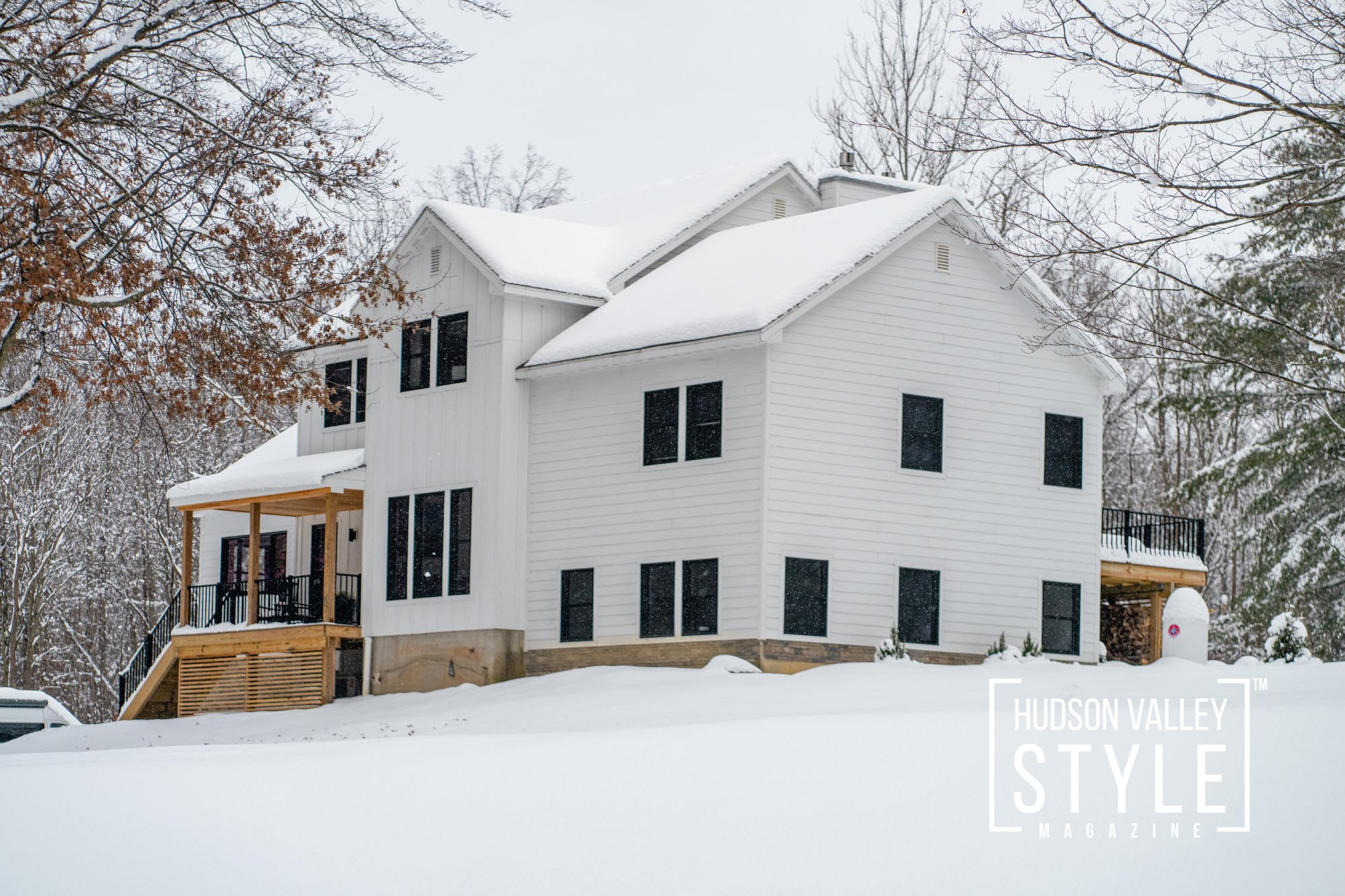 Embracing the Hudson Valley's Winter Wonderland: Where Modern Meets Cozy at Farmhouse Airbnbs in Upstate, NY – Presented by Alluvion Vacations - Nature Photography by Maxwell Alexander