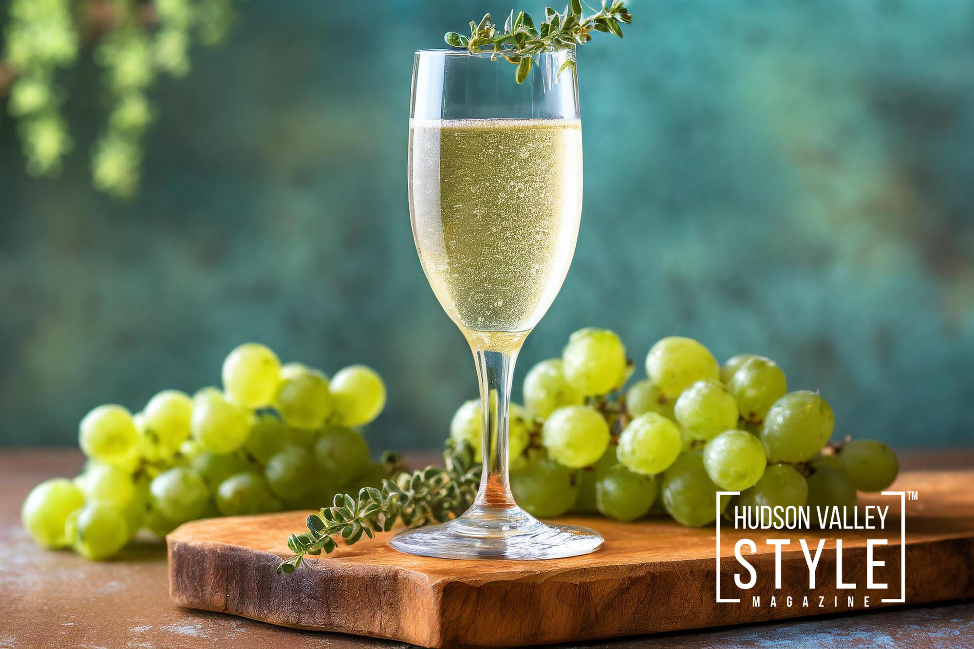 Giddy-Up and Glitter, Darlings! Prosecco and Green Grapes, a Winter Wonderland in Every Sip – Hudson Valley Style Mixology with Maxwell Alexander – Photography by Maxwell Alexander for Alluvion Media – Presented by Alluvion Vacations