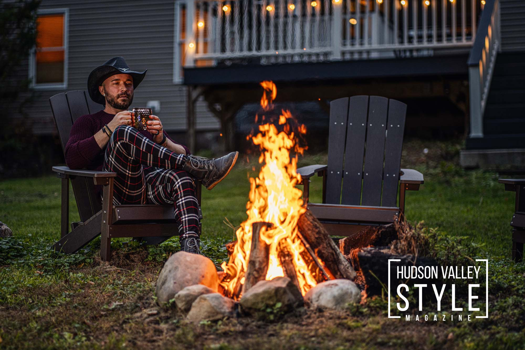 Cozy Up in Style: The Ultimate Guide to a Chic Campfire Catskill Mountains S'mores Experience – Cabin Life with Maxwell Alexander – Presented by Alluvion Vacations