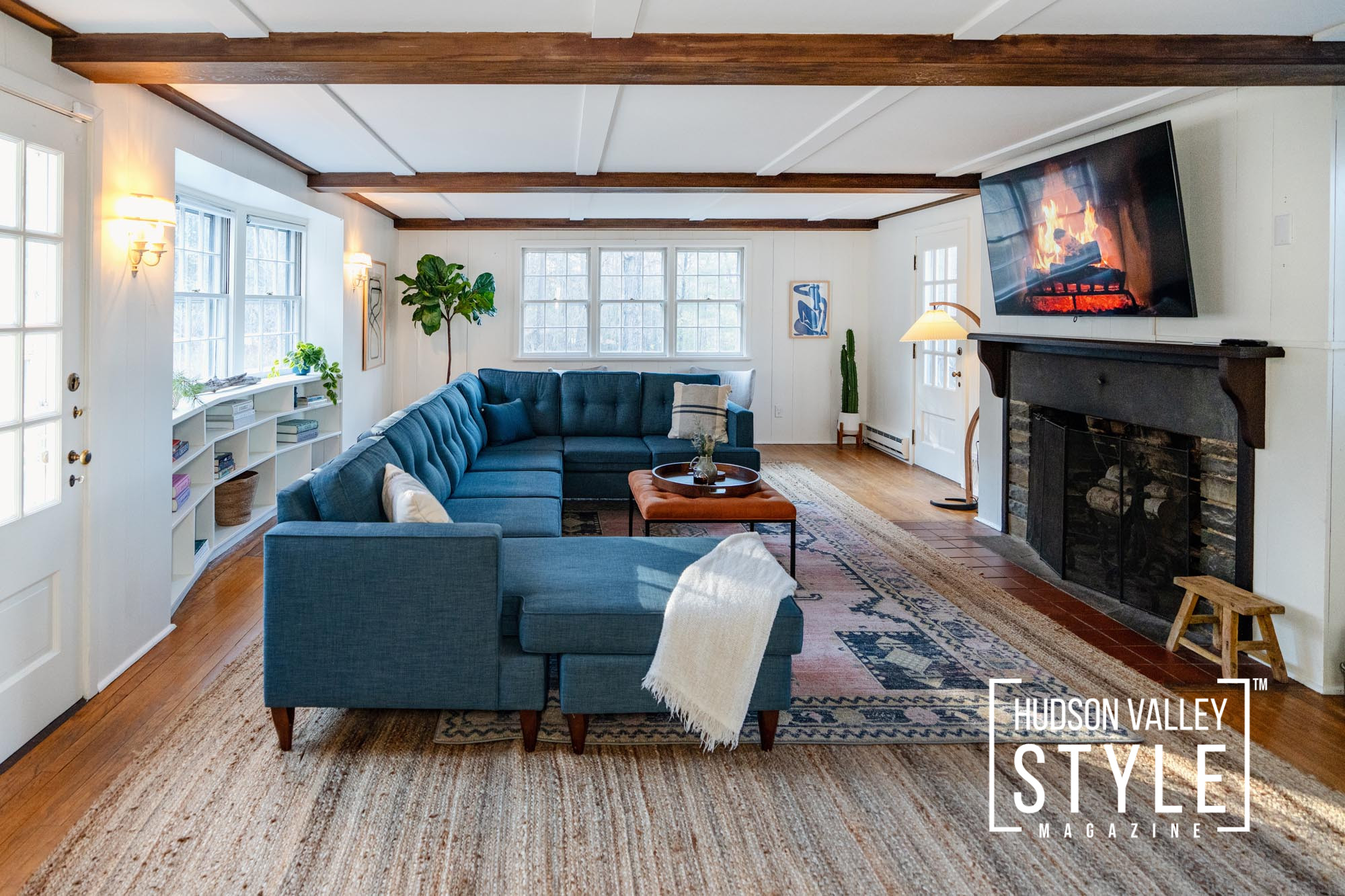 Embracing the Rustic Elegance of Saugerties, NY: A Modern Rustic Farmhouse Retreat – Presented by Alluvion Vacations – Travel and Hospitality Photography by Maxwell Alexander for Alluvion Media