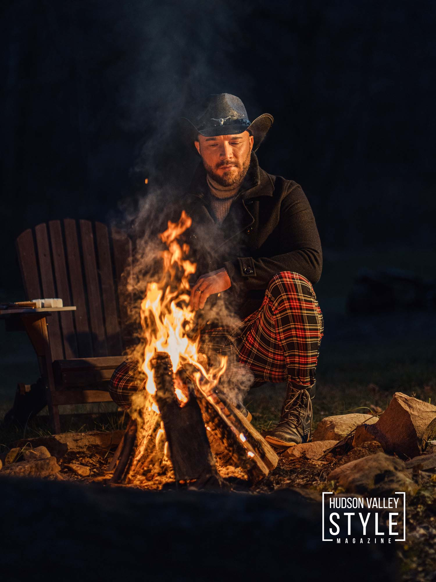 Cozy Up in Style: The Ultimate Guide to a Chic Campfire Catskill Mountains S'mores Experience – Cabin Life with Maxwell Alexander – Presented by Alluvion Vacations
