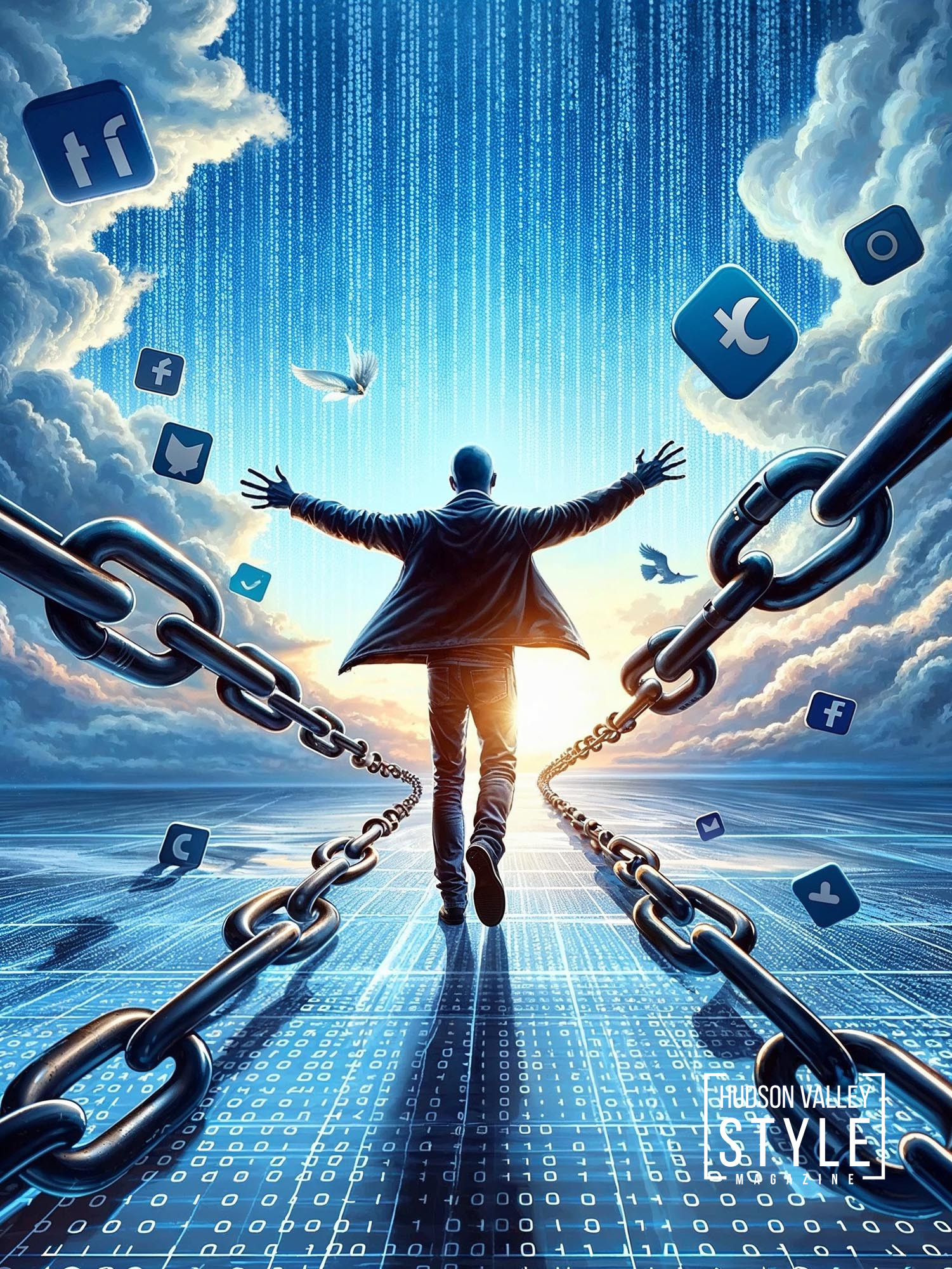 Breaking Free: Embracing the New Era of the Internet Beyond the Gated Social Media Empires – by Maxwell Alexander, MA, BFA, EIC, Hudson Valley Style Magazine