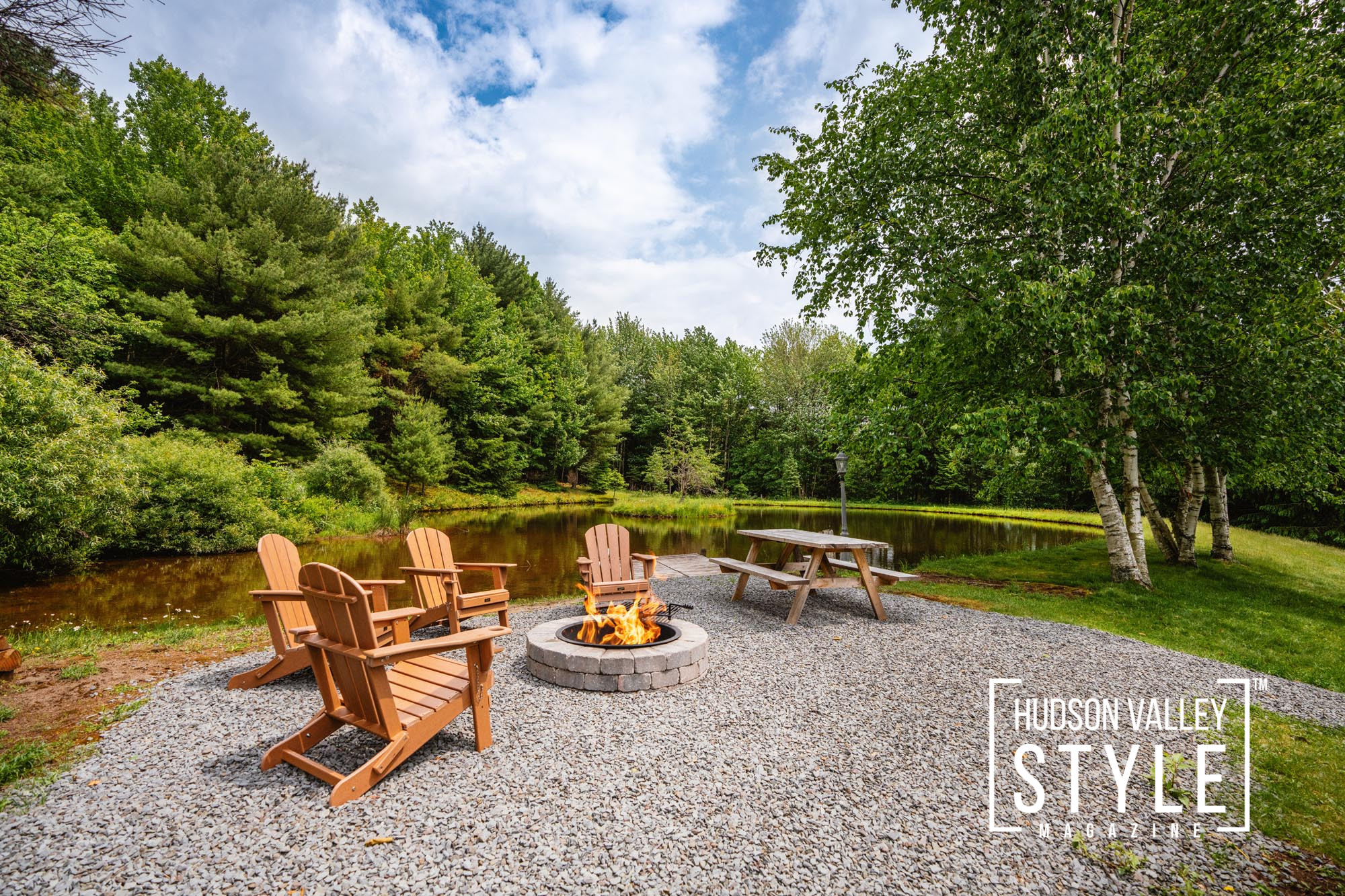 Escape to the Catskills This Spring and Relax in a Picturesque Vacation Rental – Pond Life Farmhouse Airbnb Review – Presented by Alluvion Vacations – Photography by Maxwell Alexander for Alluvion Media