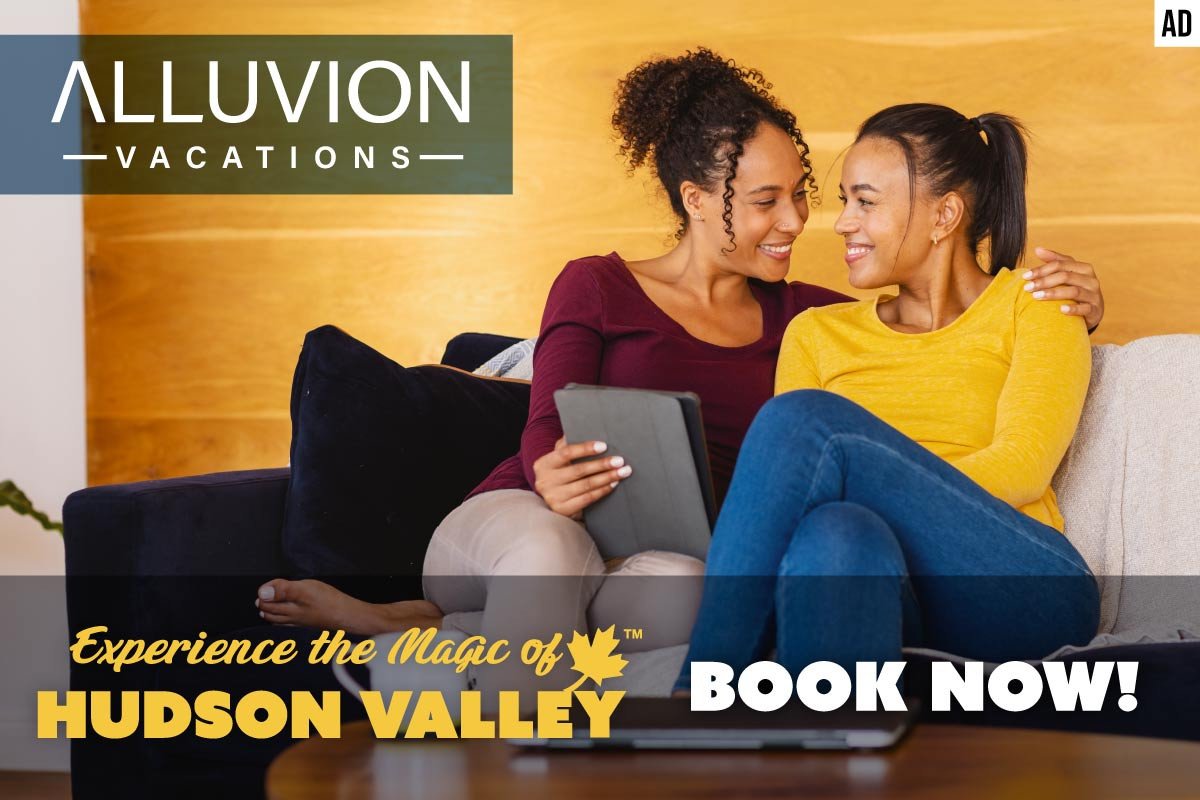 Hudson Valley Fall Travel Getaways with heathed pools and hot tubs by Alluvion Vacations