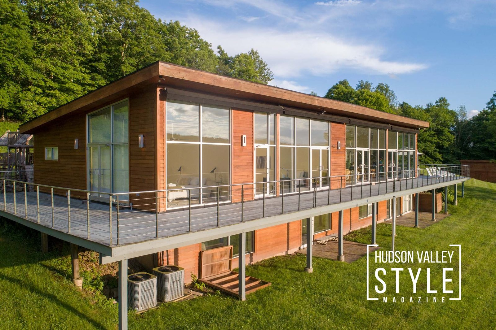 Discover The Roxbury Haus: A Luxurious Retreat in the Heart of the Catskill Mountains – Photography by Maxwell Alexander for Alluvion Media